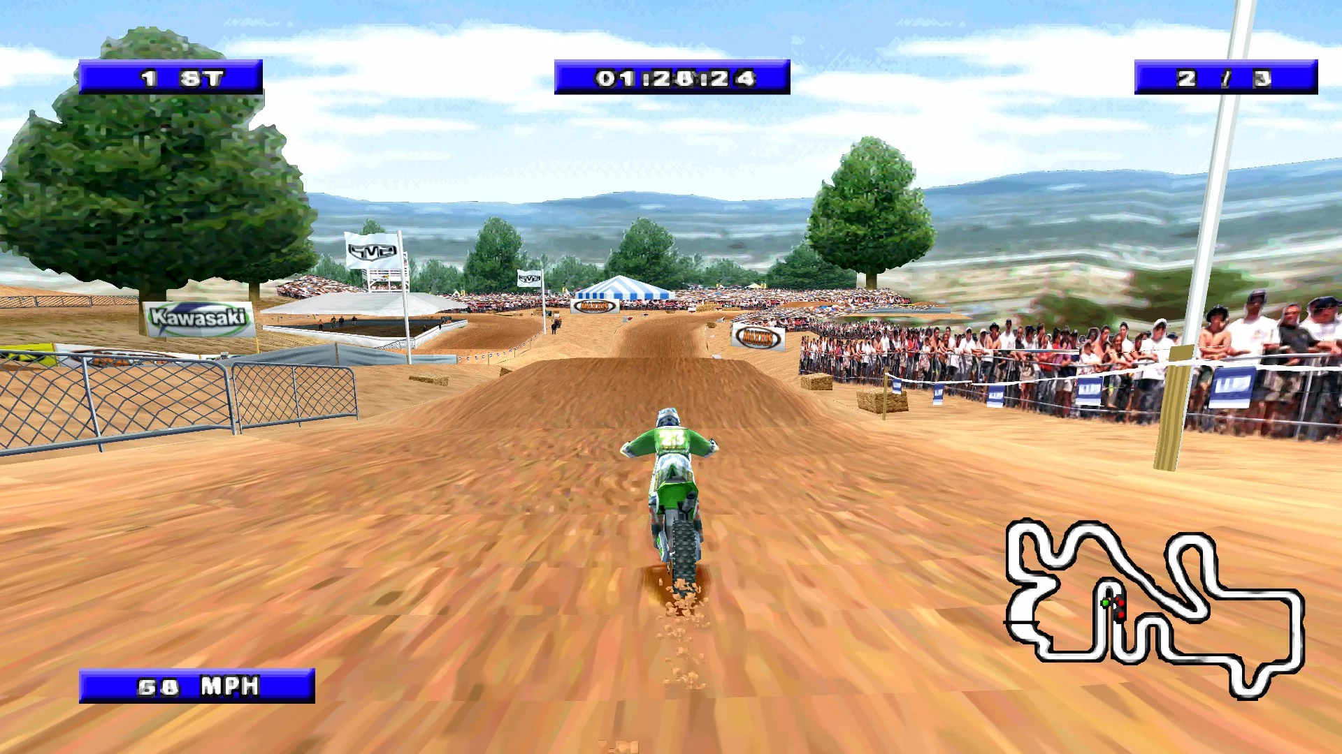 Изображение игры: Championship Motocross 2001 Featuring Ricky Carmichael