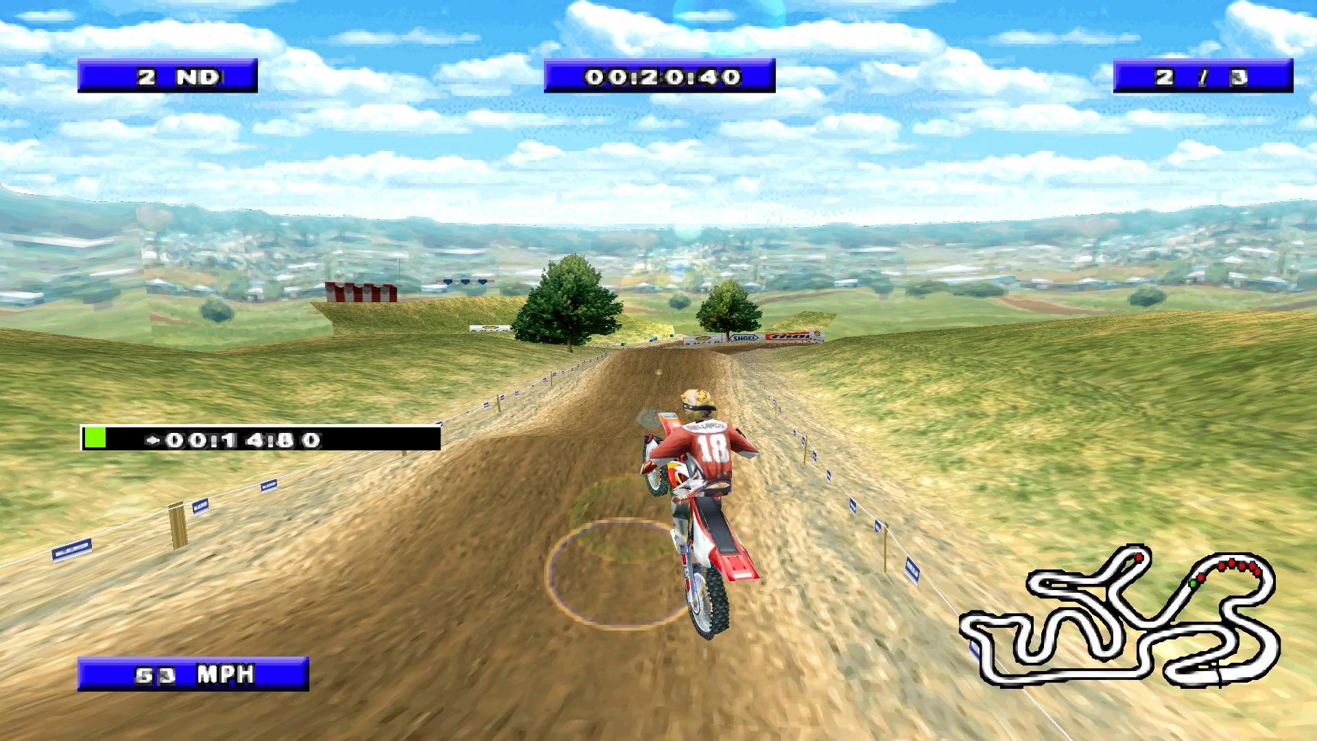 Изображение игры: Championship Motocross 2001 Featuring Ricky Carmichael