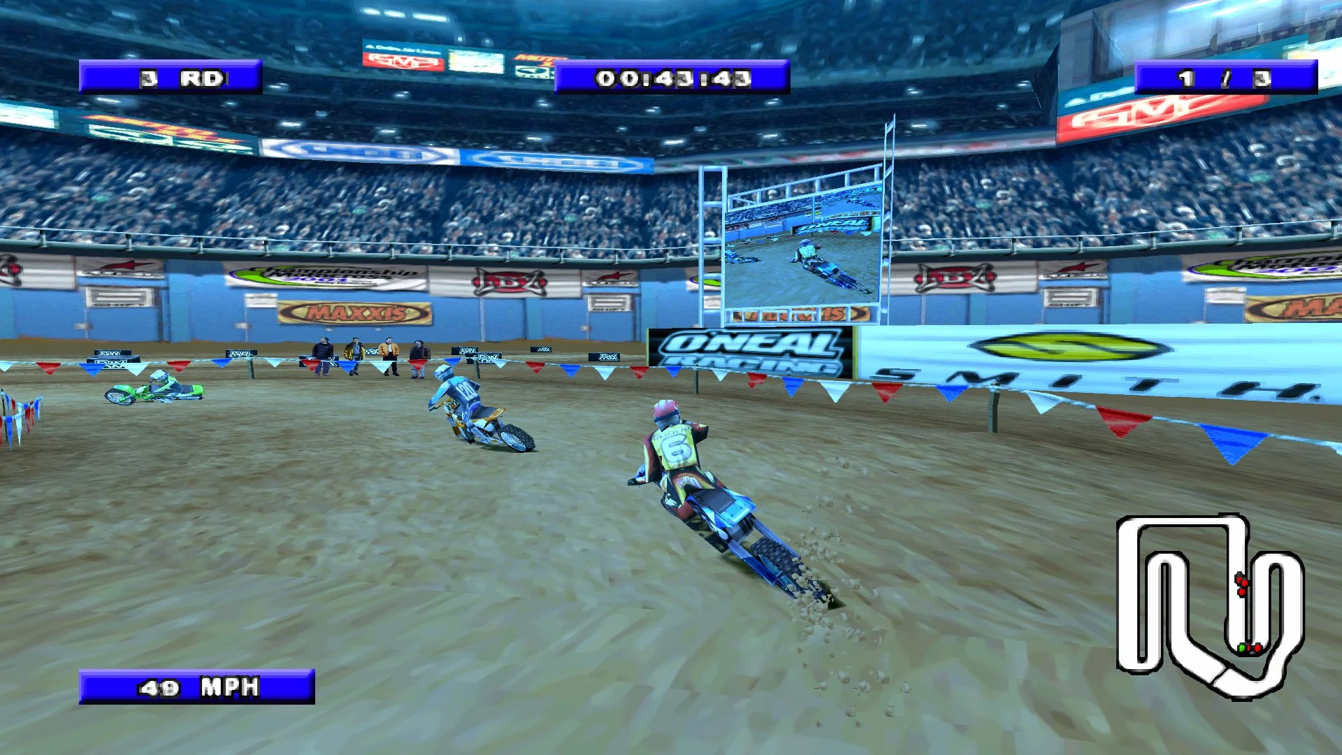 Изображение игры: Championship Motocross 2001 Featuring Ricky Carmichael