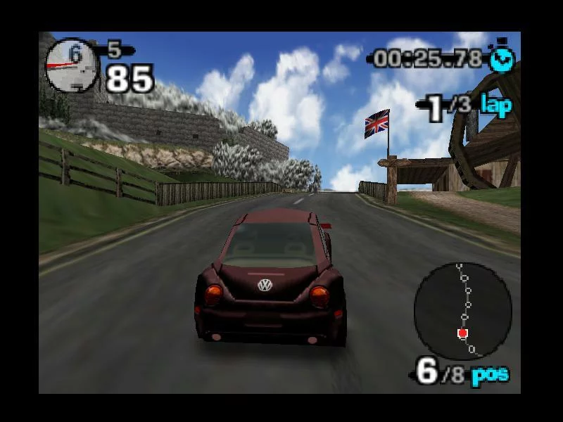 Изображение игры: Beetle Adventure Racing