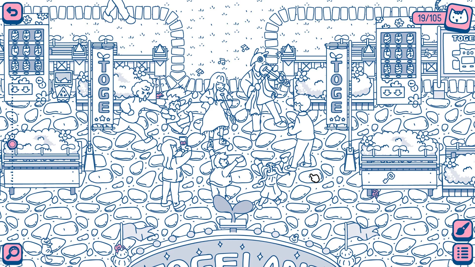 Изображение игры: Cats and Seek: Toge Land