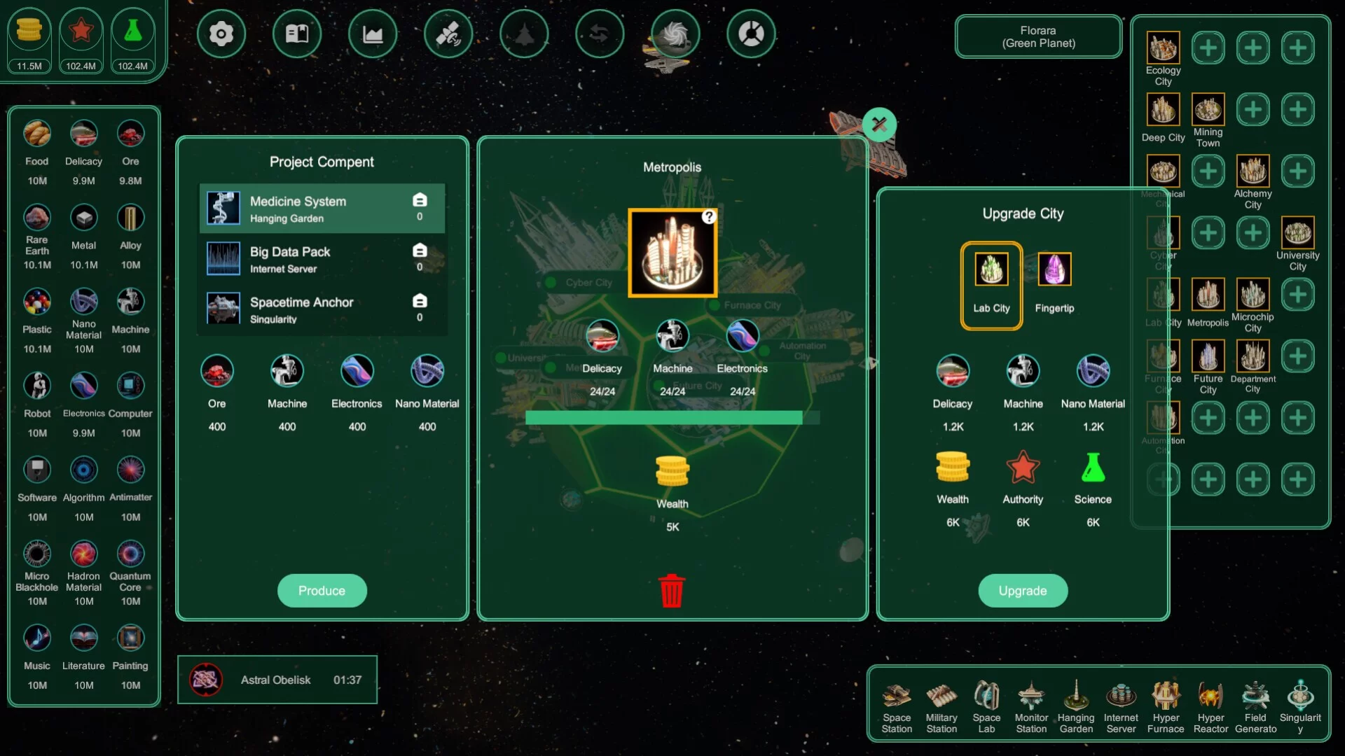 Изображение игры: Orbital Nexus