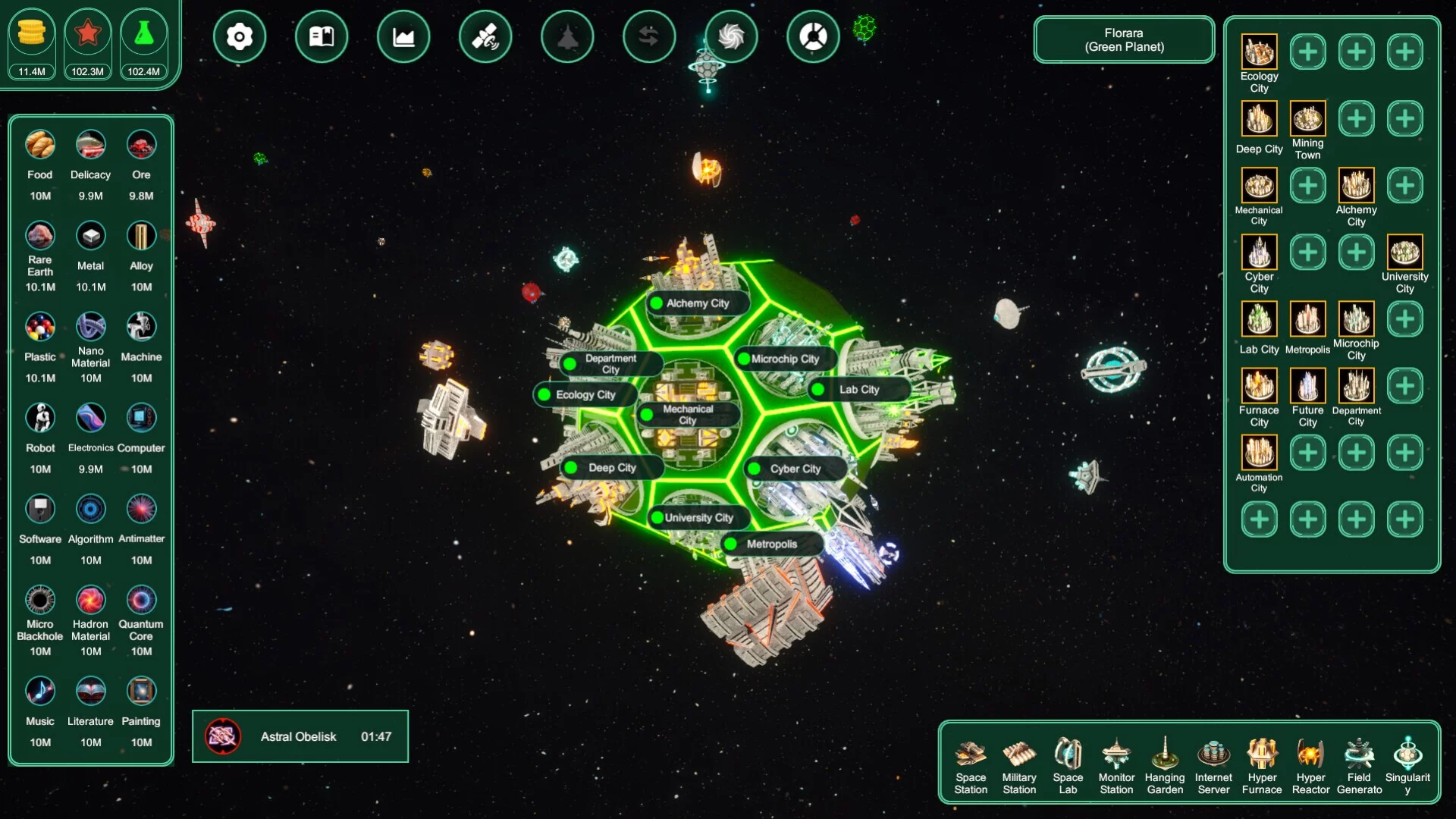 Изображение игры: Orbital Nexus
