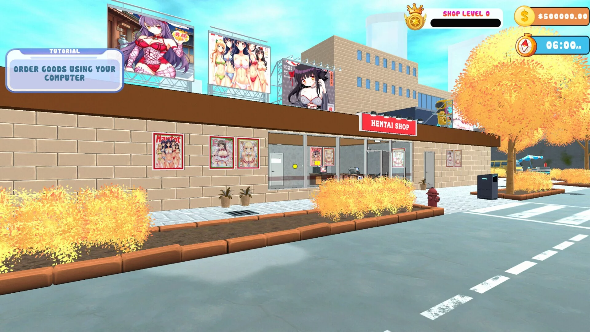 Изображение игры: Hentai Shop Simulator