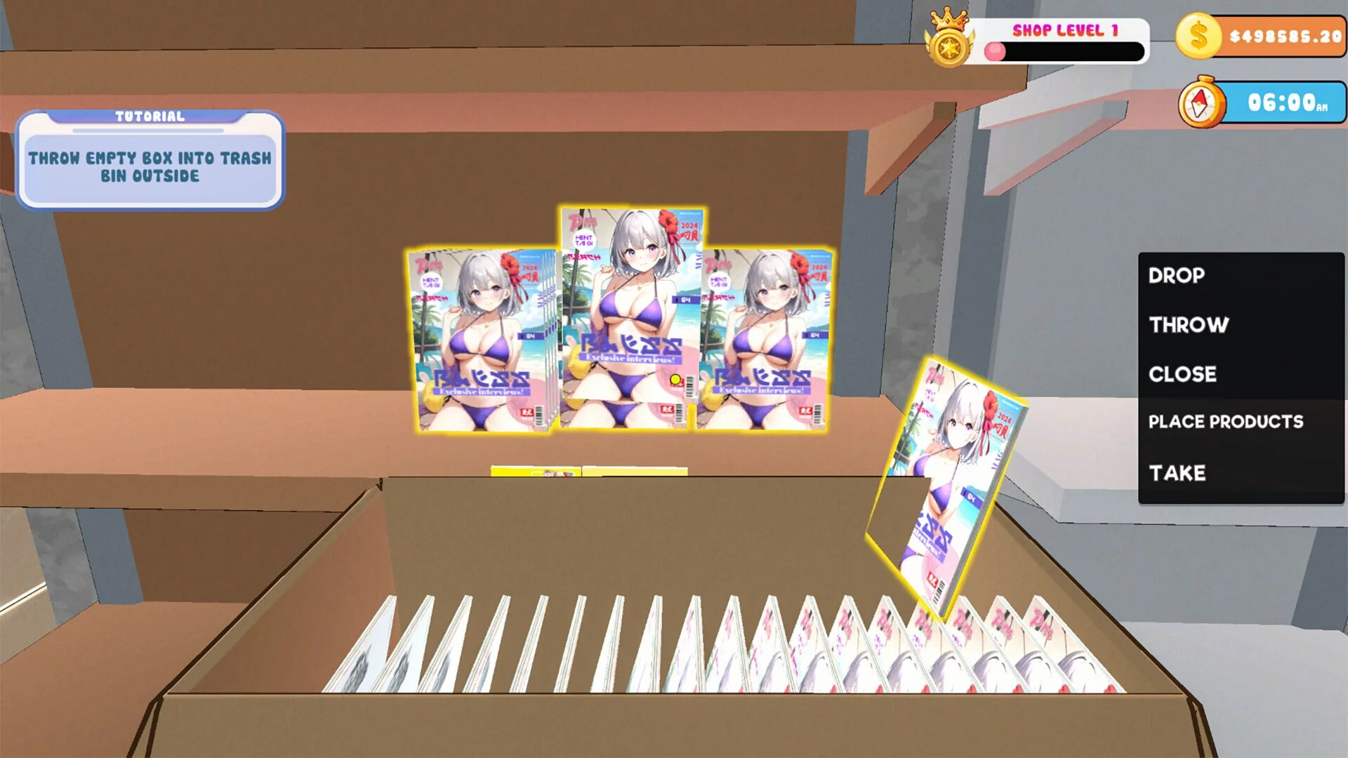 Изображение игры: Hentai Shop Simulator