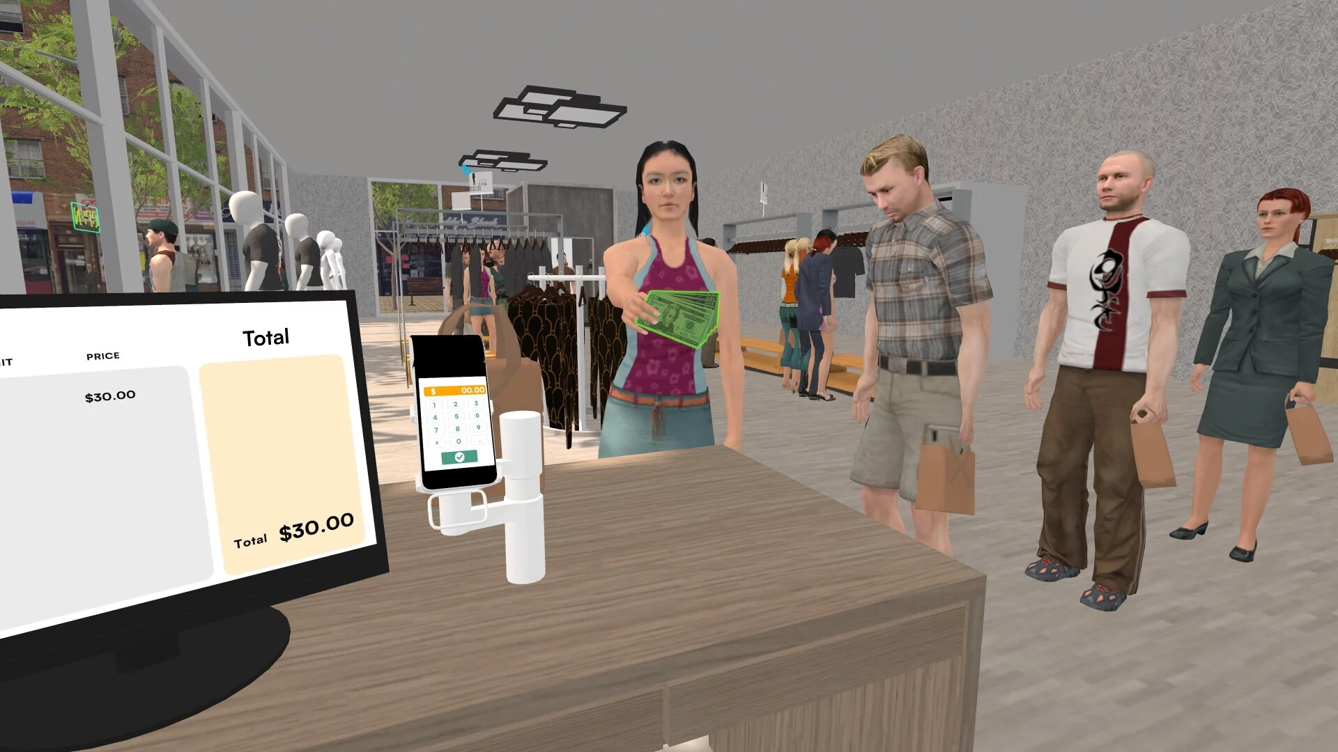 Изображение игры: Boutique Builder Simulator