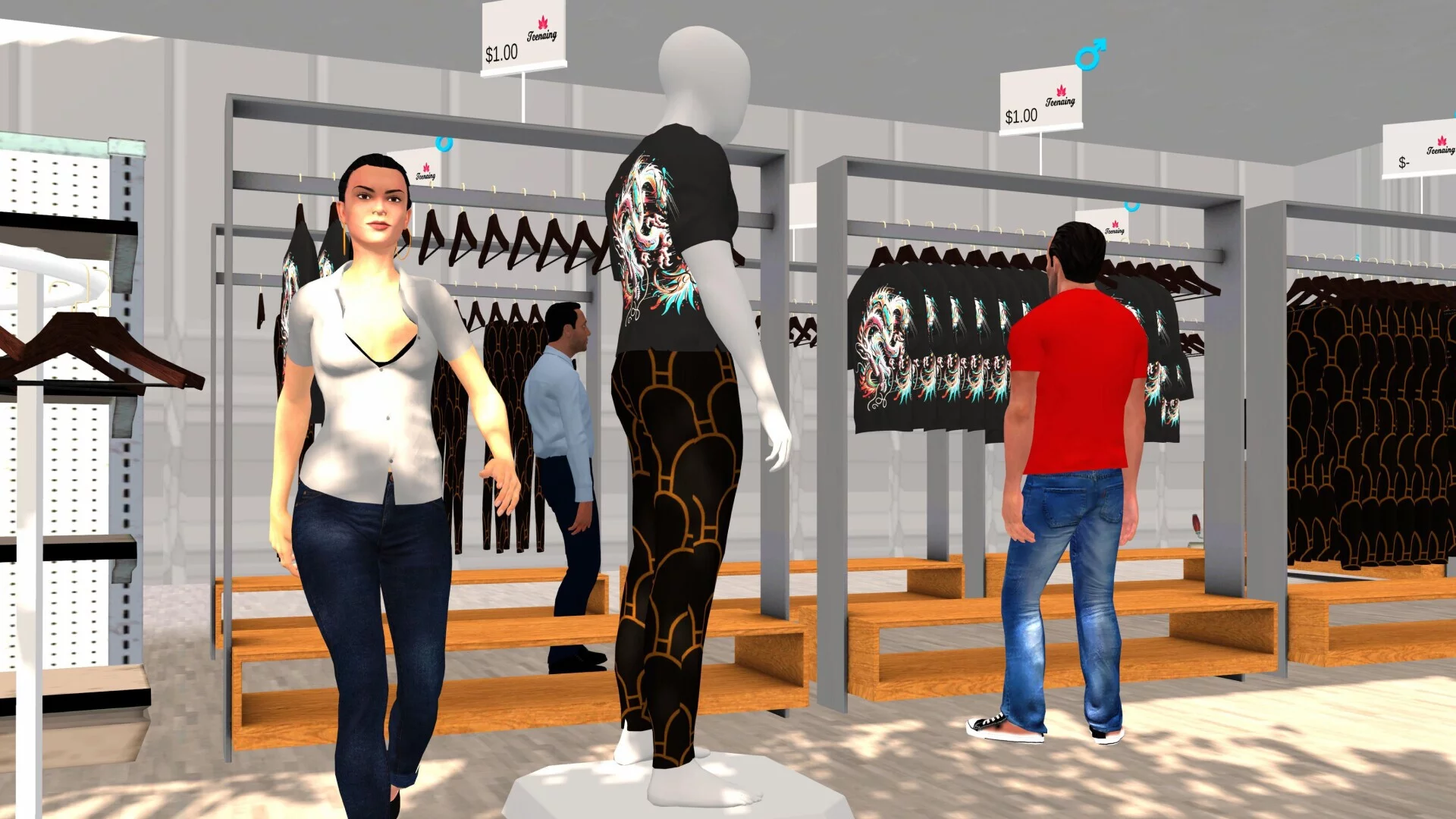 Изображение игры: Boutique Builder Simulator
