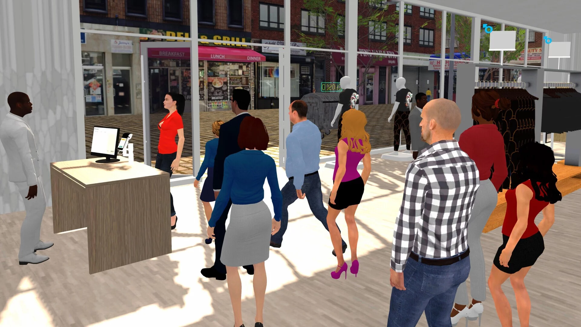 Изображение игры: Boutique Builder Simulator