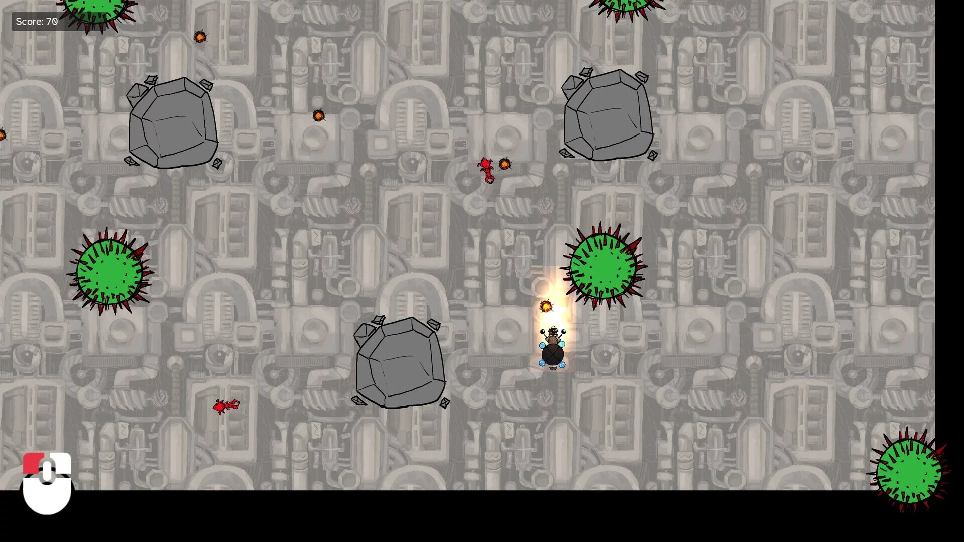 Изображение игры: Beetle Barrage