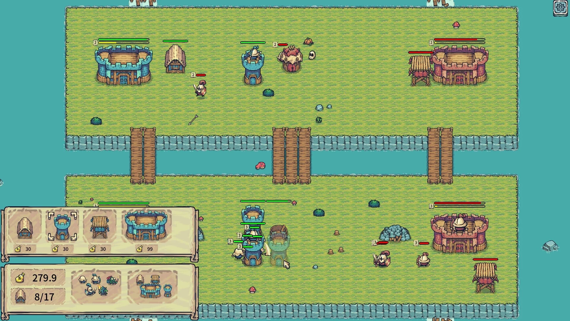 Изображение игры: Castle Combat