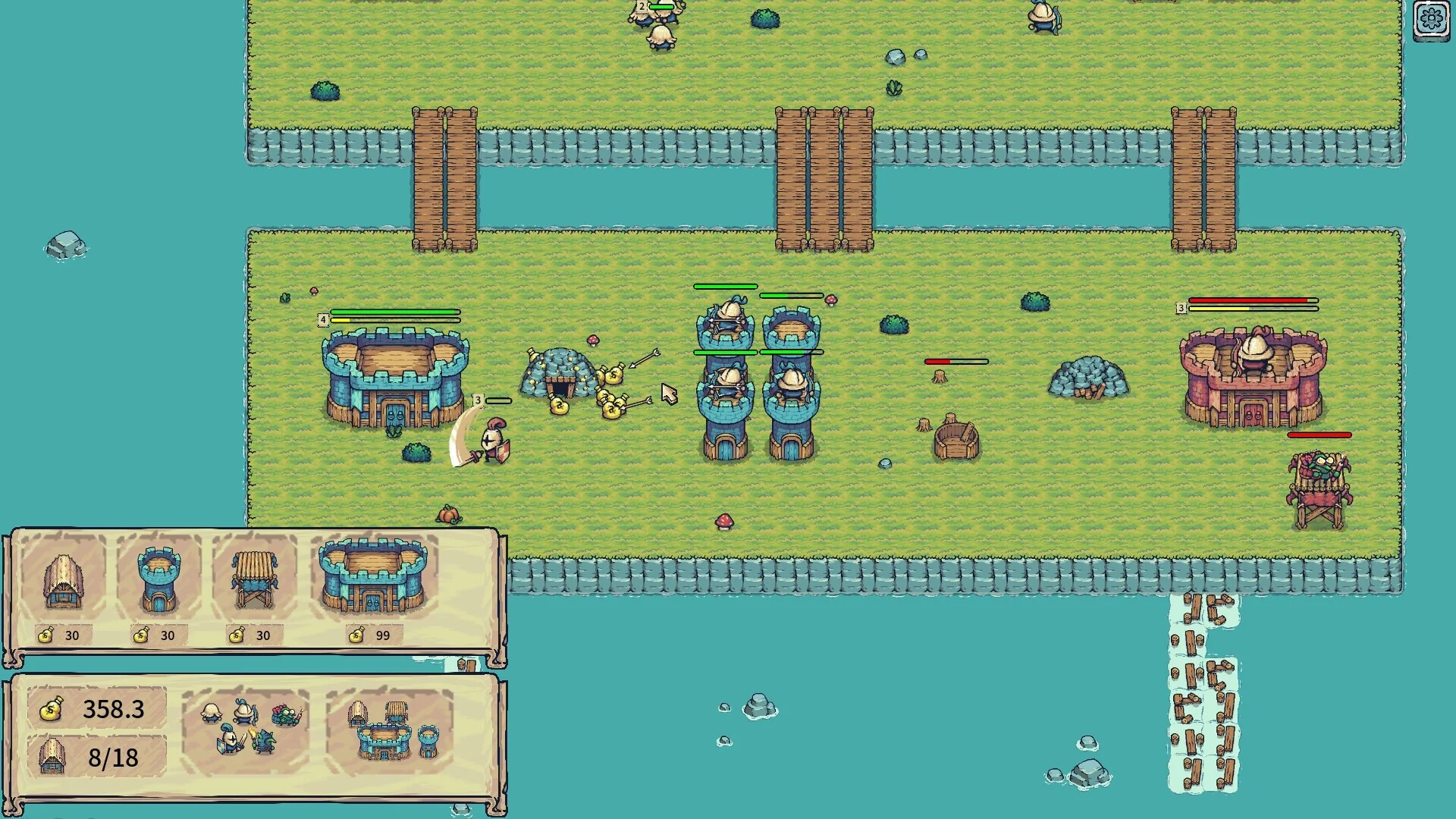 Изображение игры: Castle Combat