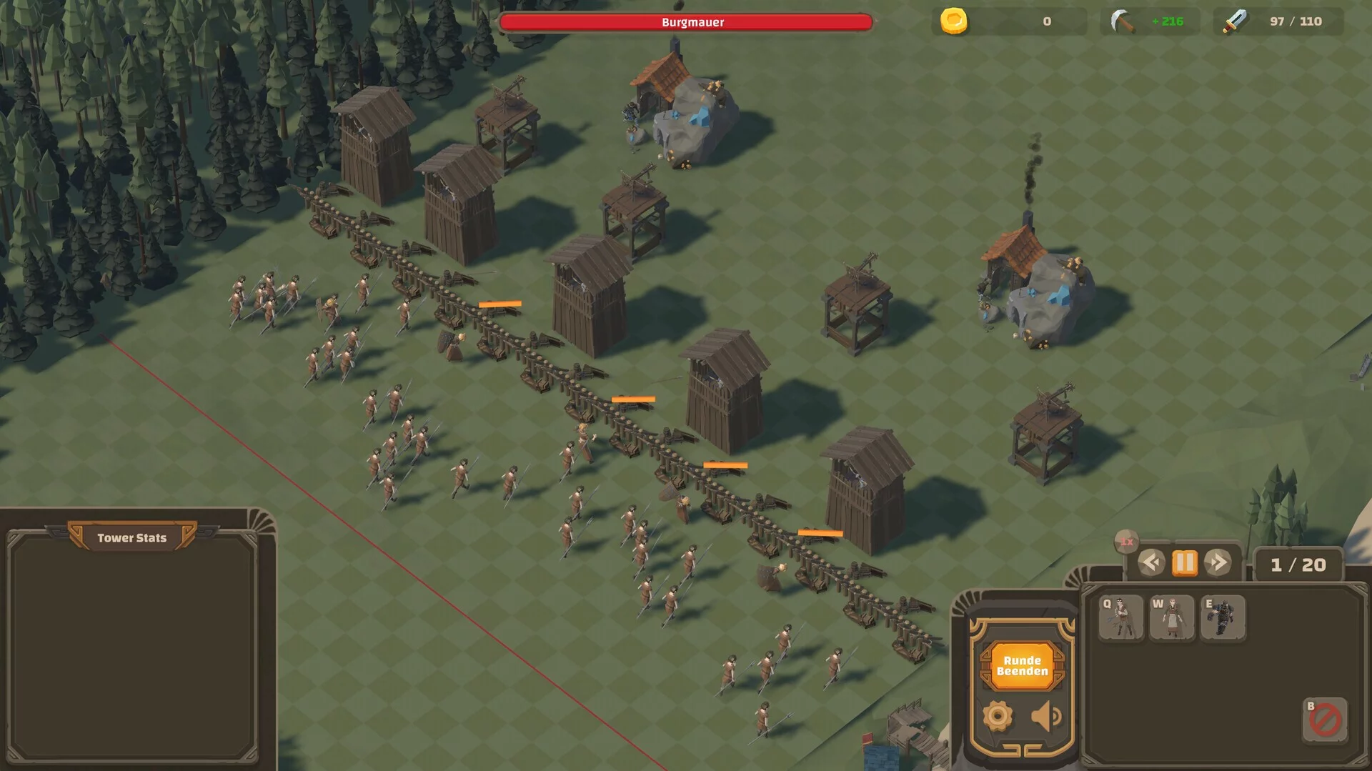 Изображение игры: Tower Offense