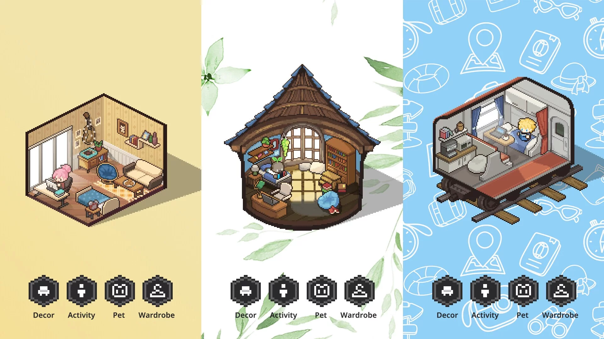 Изображение игры: Mini Cozy Room: Lo-Fi
