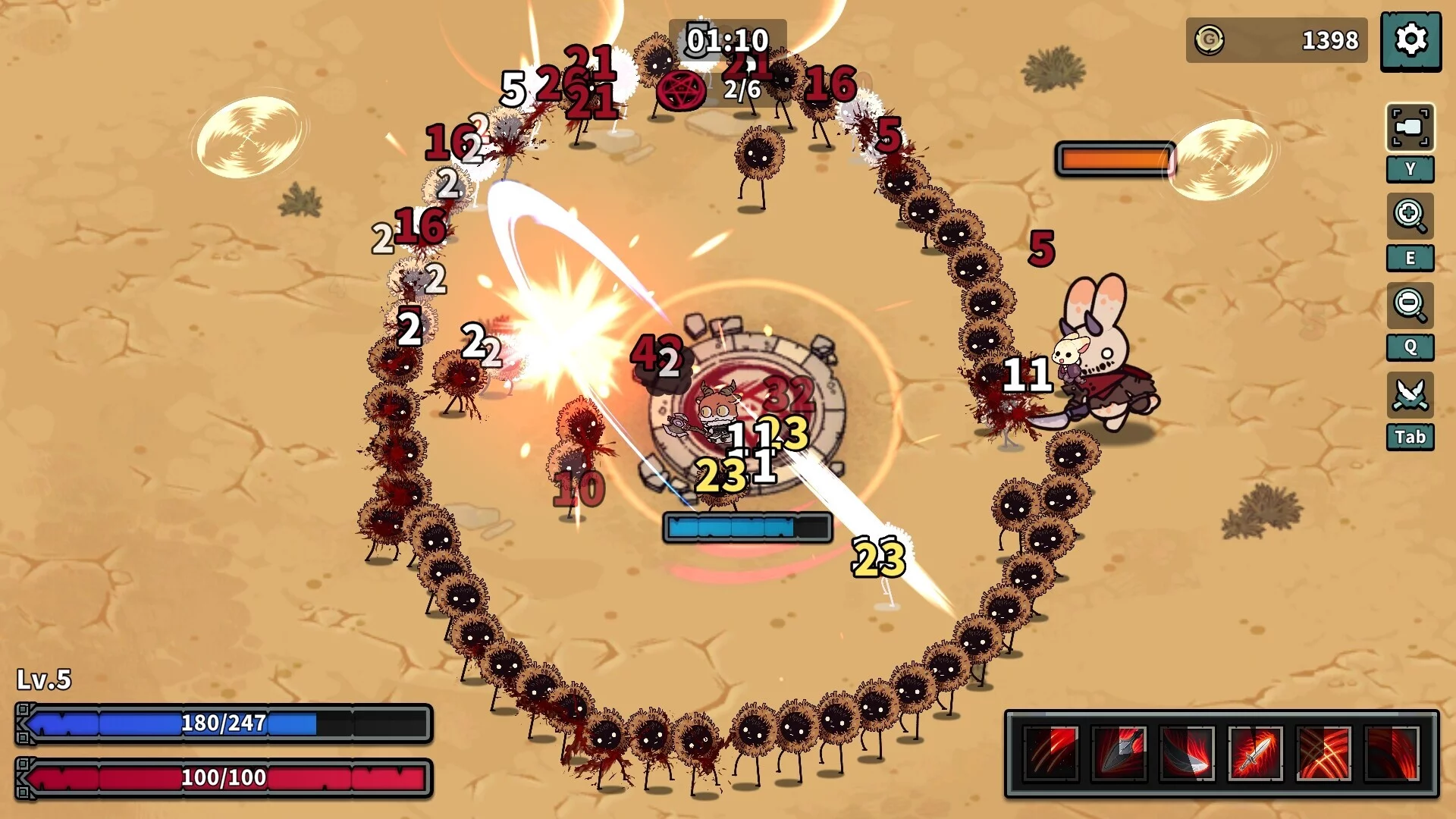 Изображение игры: Goat Survivor