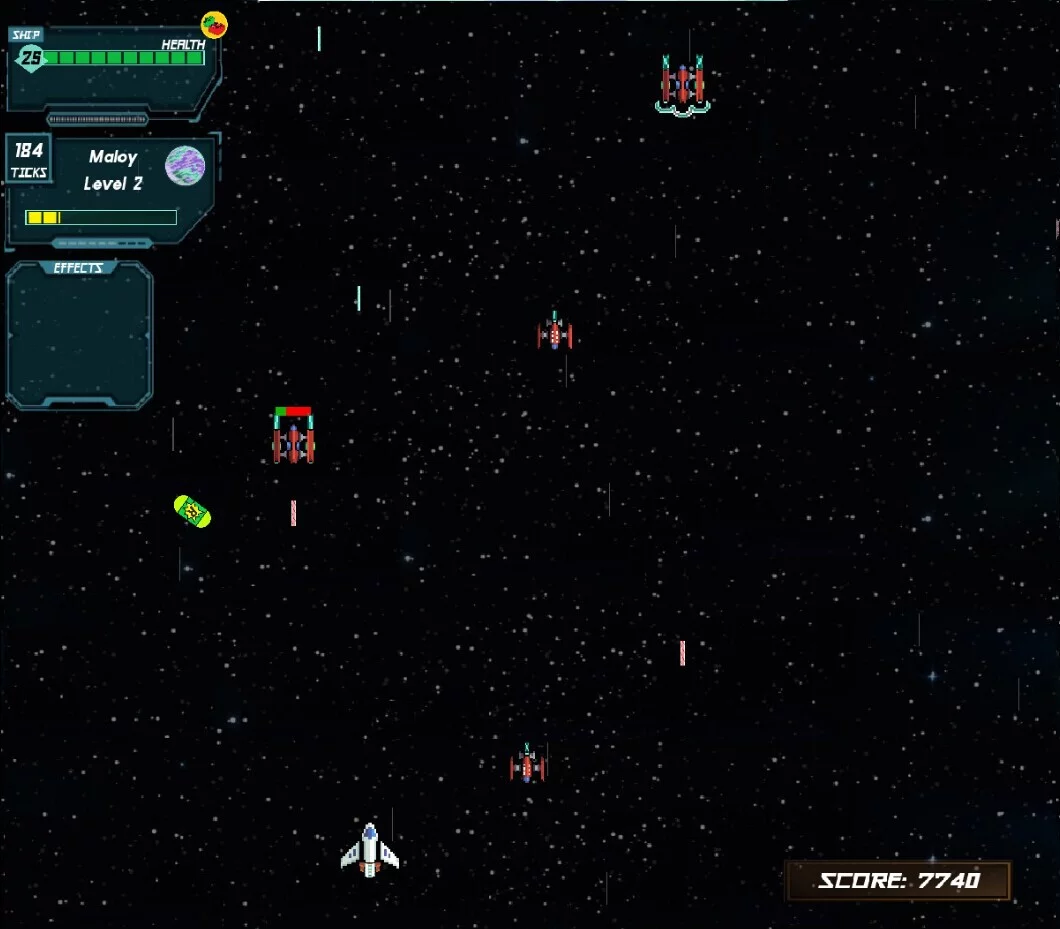 Изображение игры: Solo Defender