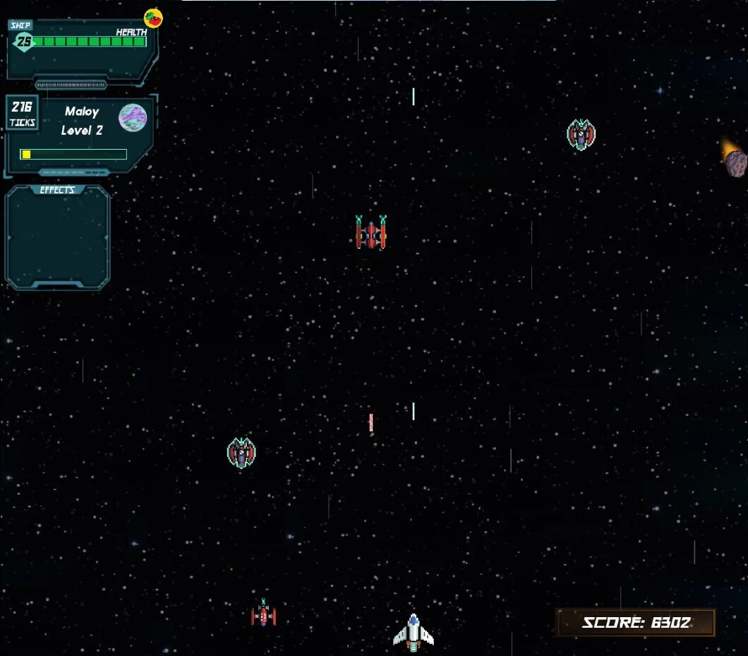 Изображение игры: Solo Defender