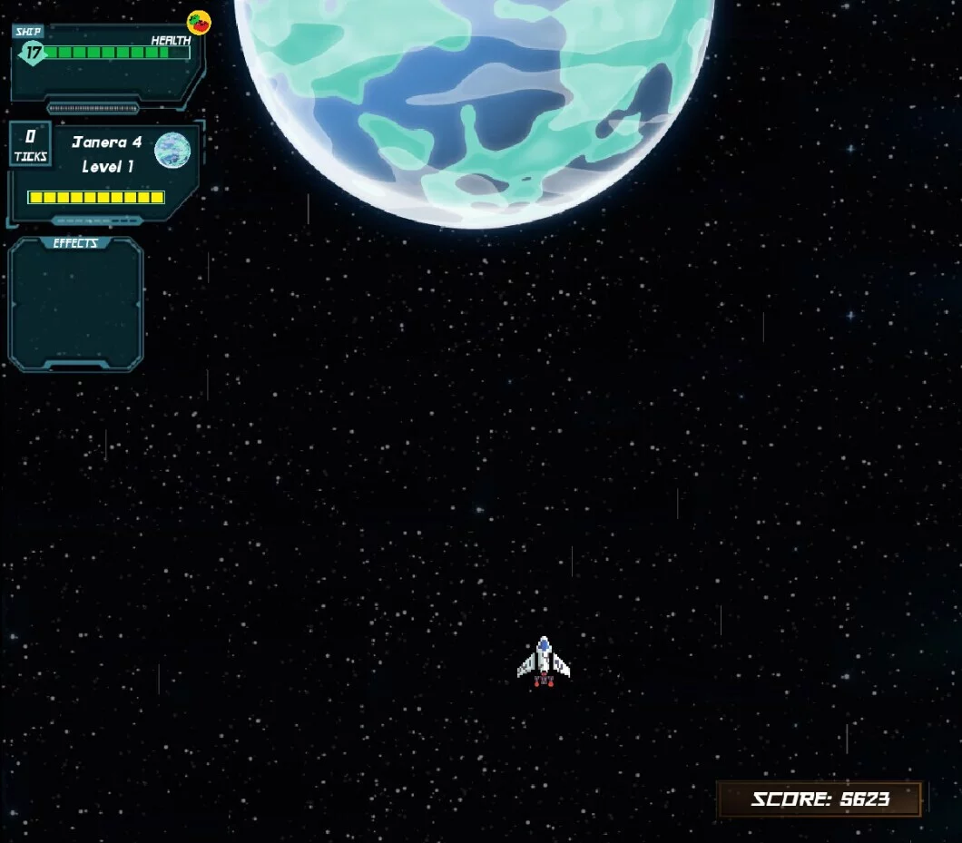 Изображение игры: Solo Defender
