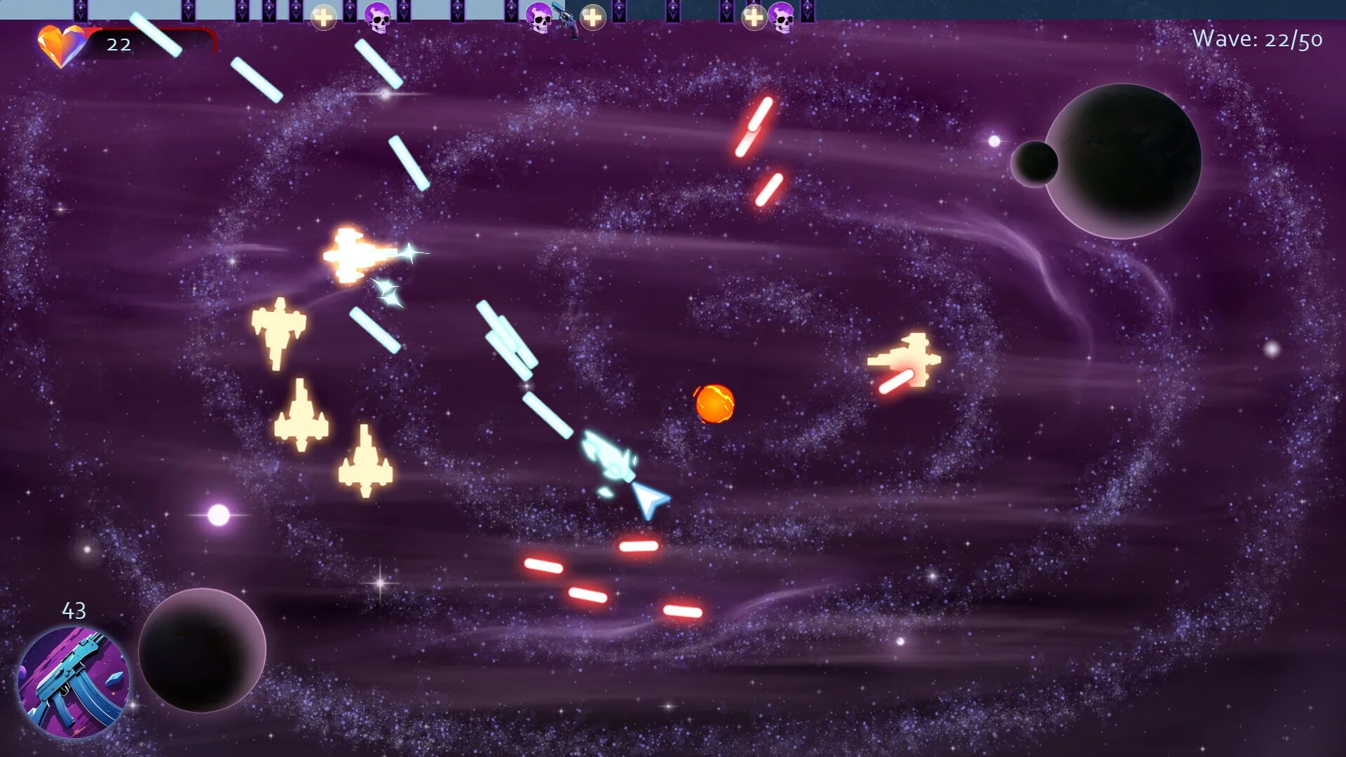 Изображение игры: Cursor Survival