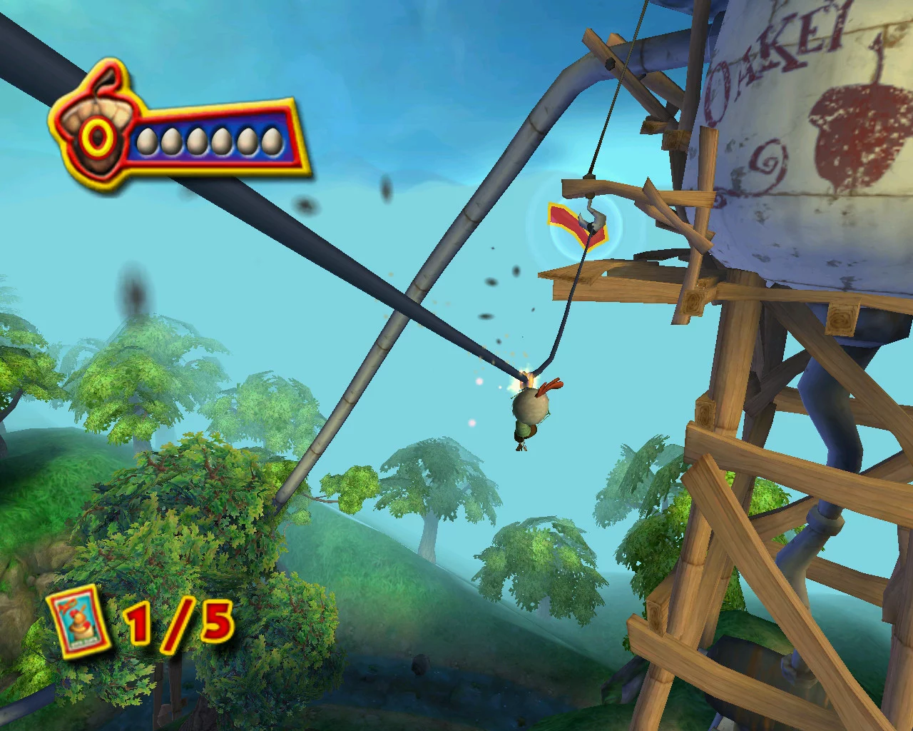 Изображение игры: Disney's Chicken Little