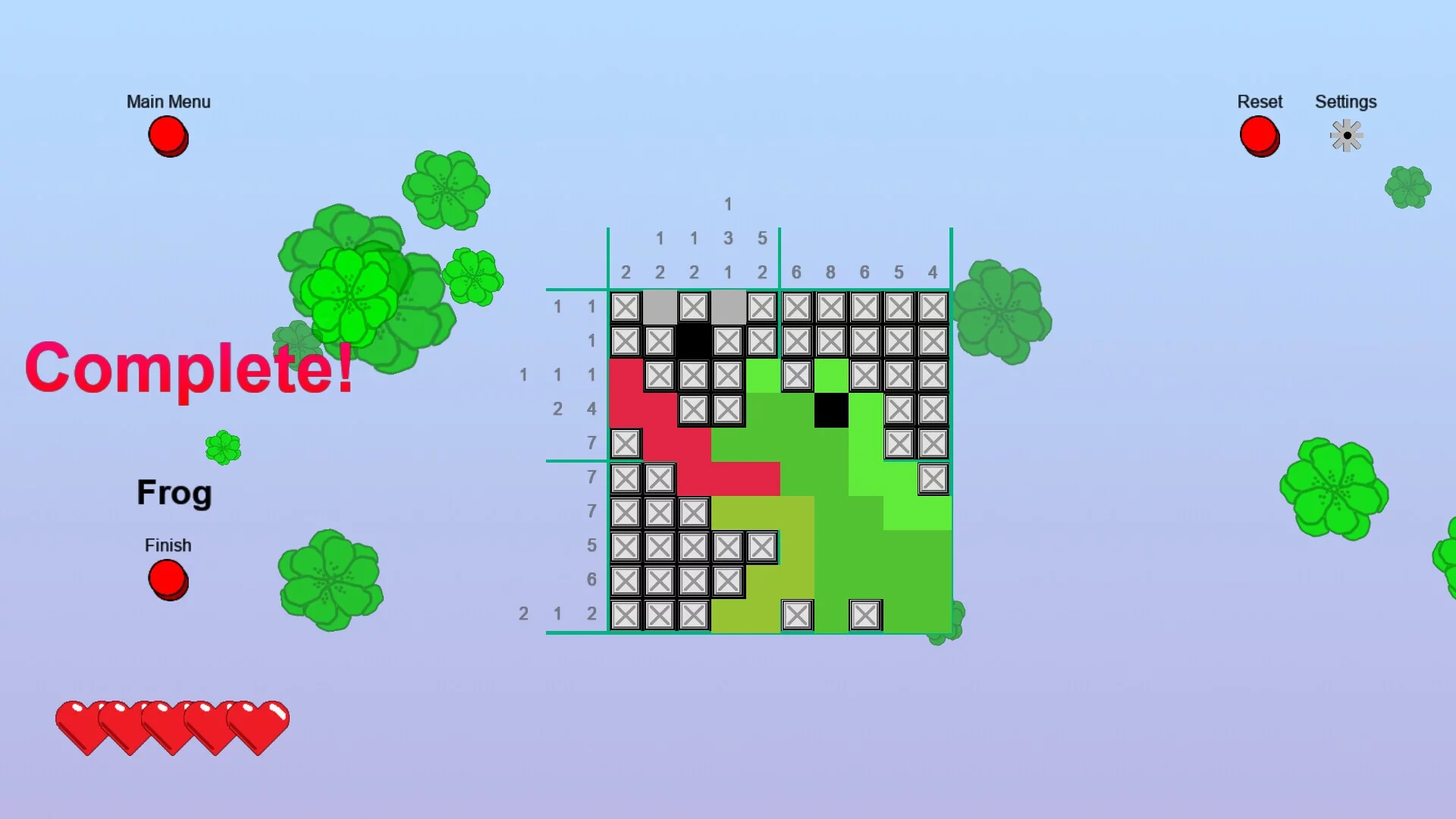 Изображение игры: Nature Picross