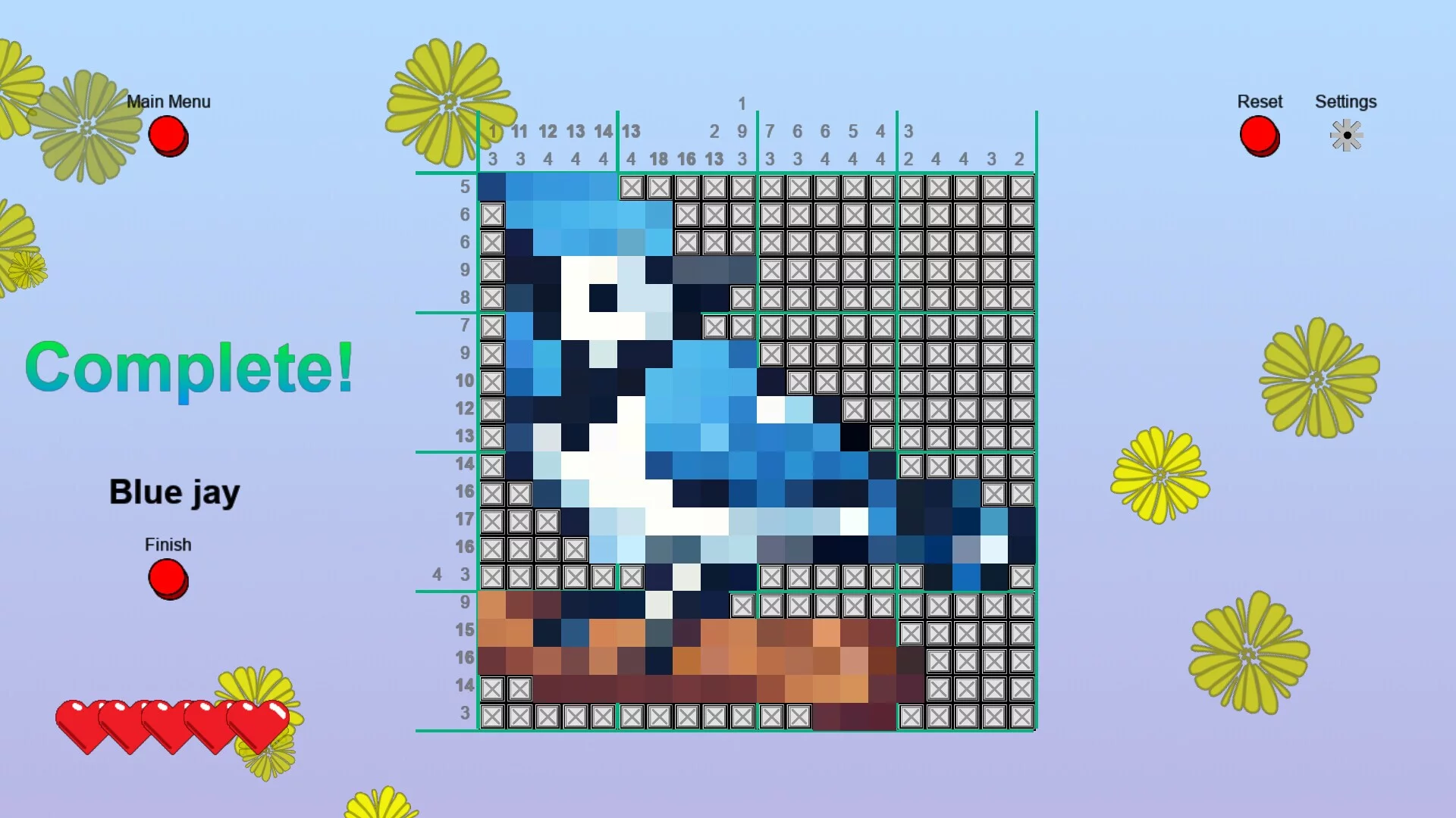 Изображение игры: Nature Picross