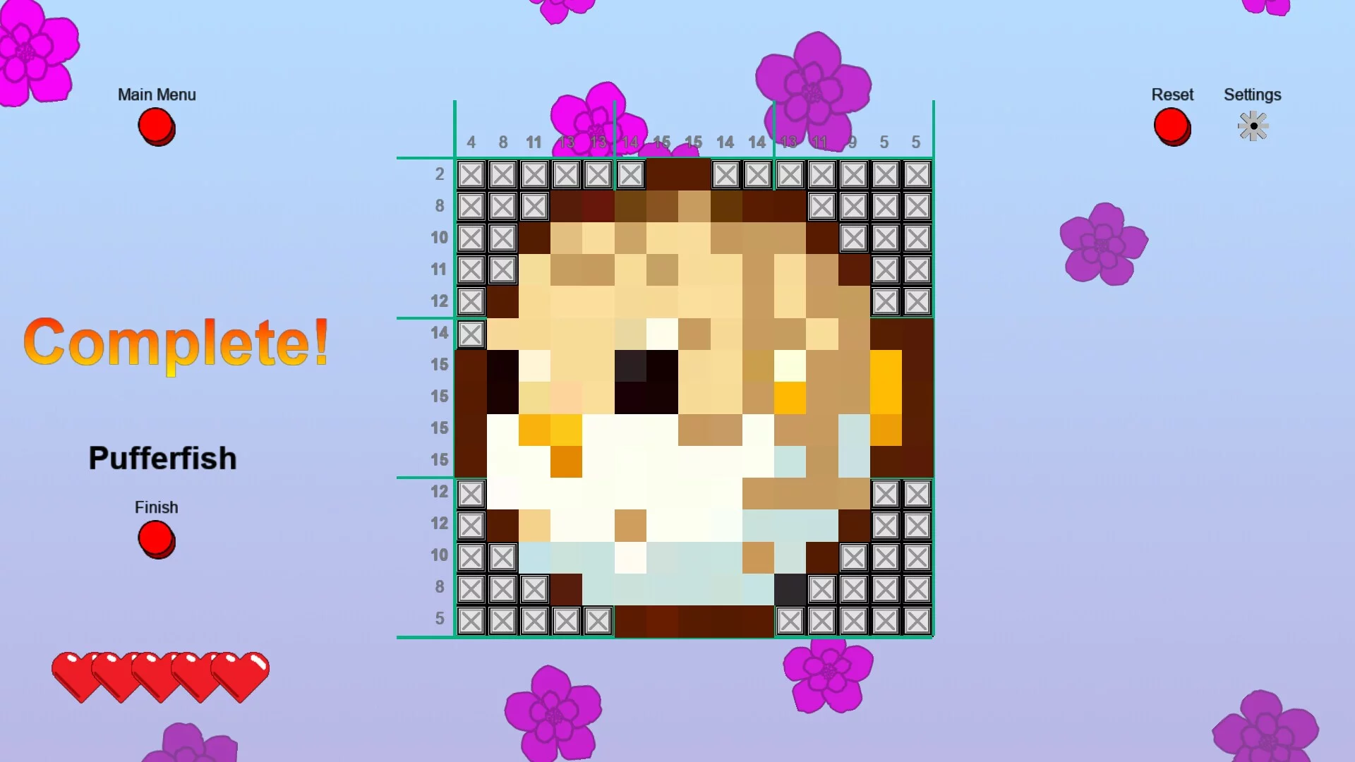 Изображение игры: Nature Picross