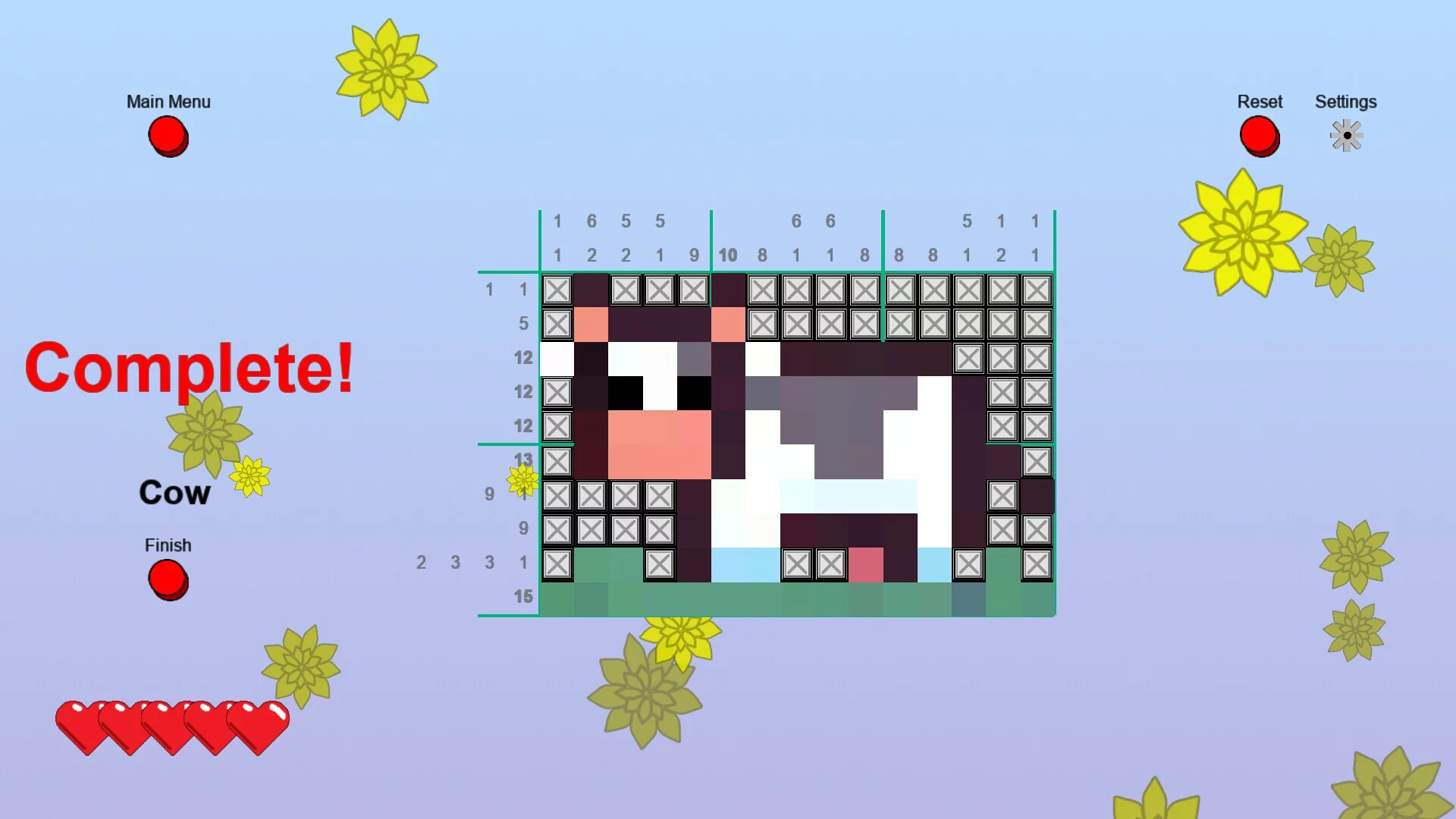 Изображение игры: Nature Picross
