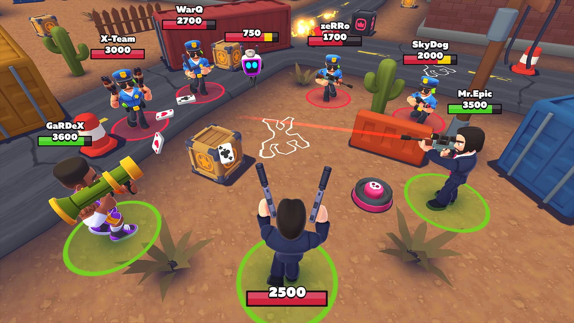 Изображение игры: HAPPY ZONE - Battle Royale