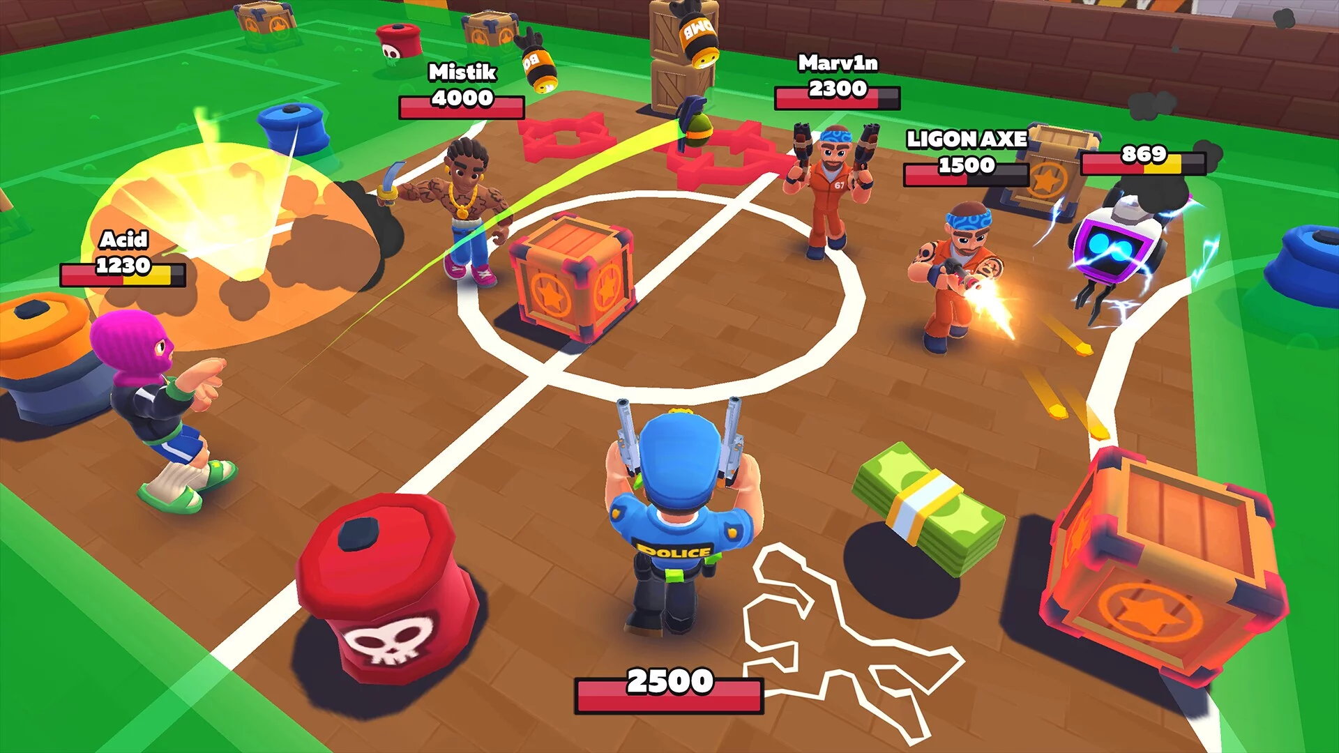 Изображение игры: HAPPY ZONE - Battle Royale