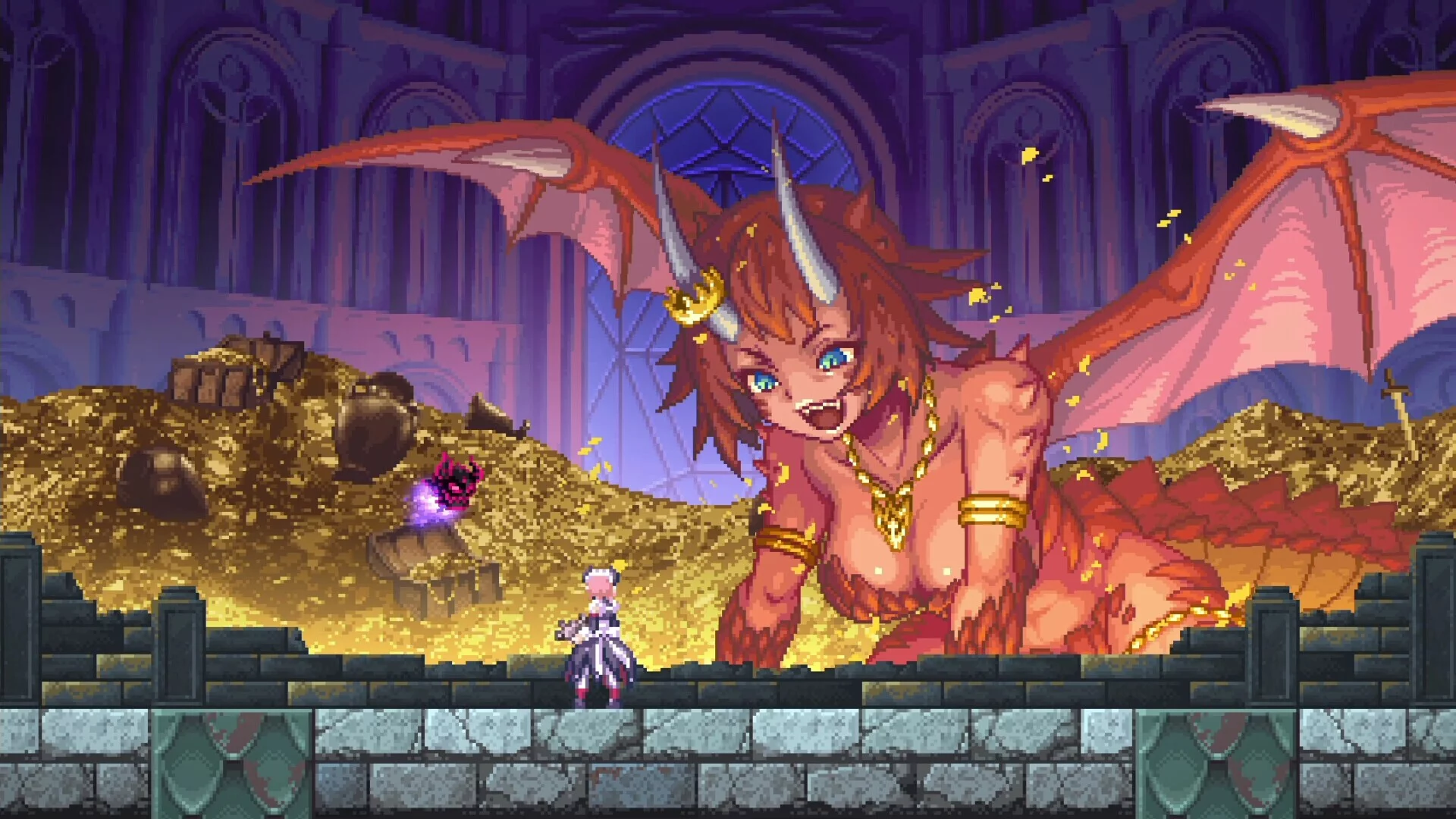 Изображение игры: Gal Guardians: Servants of the Dark