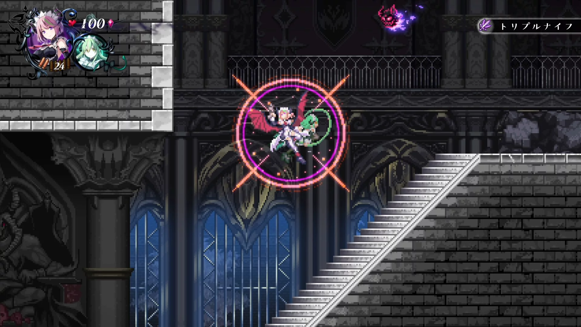 Изображение игры: Gal Guardians: Servants of the Dark