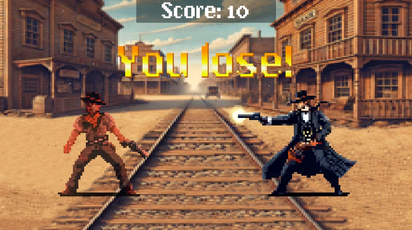 Изображение игры: Don't Shoot First!