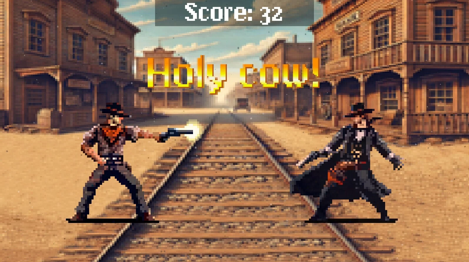 Изображение игры: Don't Shoot First!