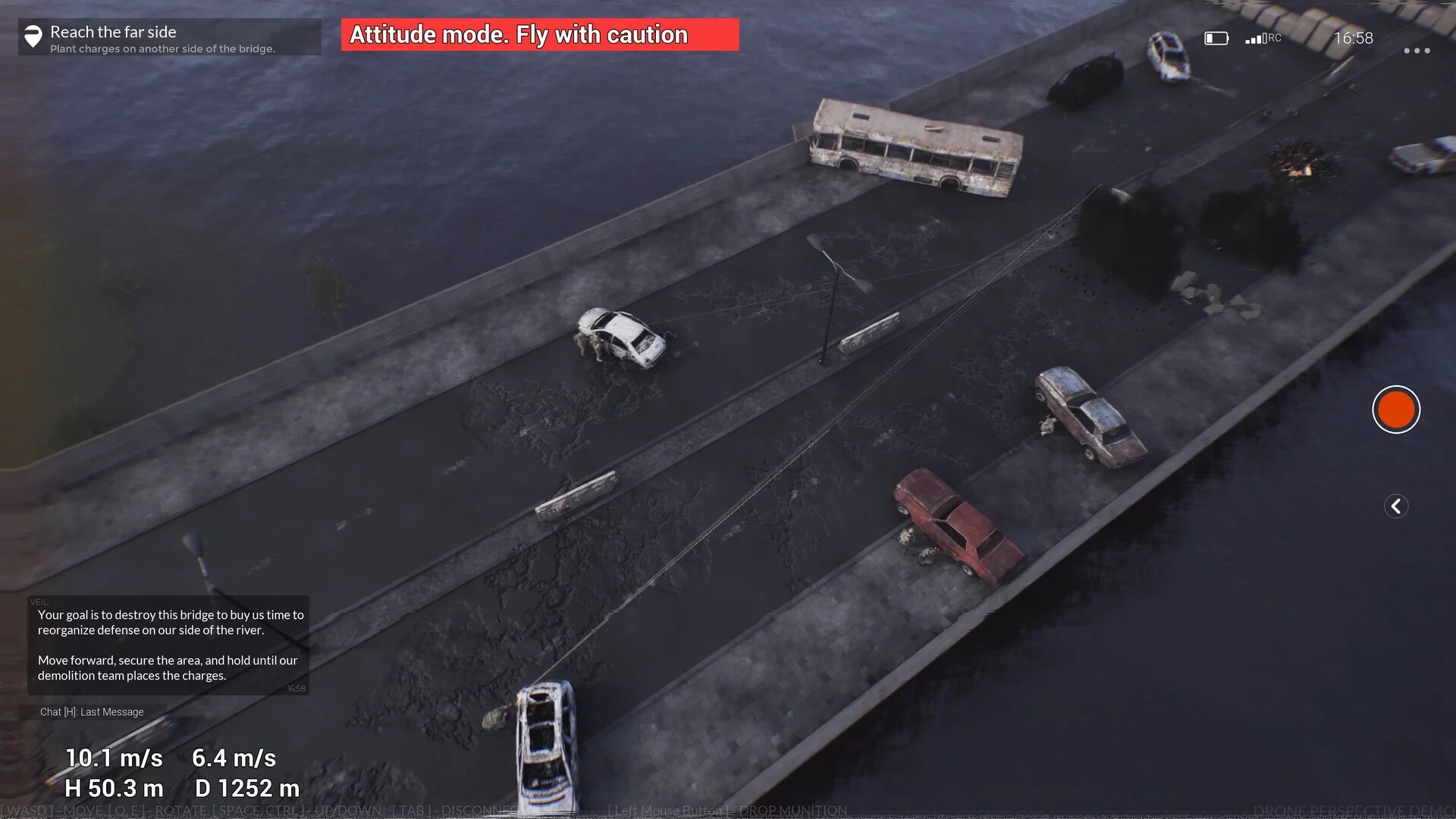 Изображение игры: DRONE PERSPECTIVE