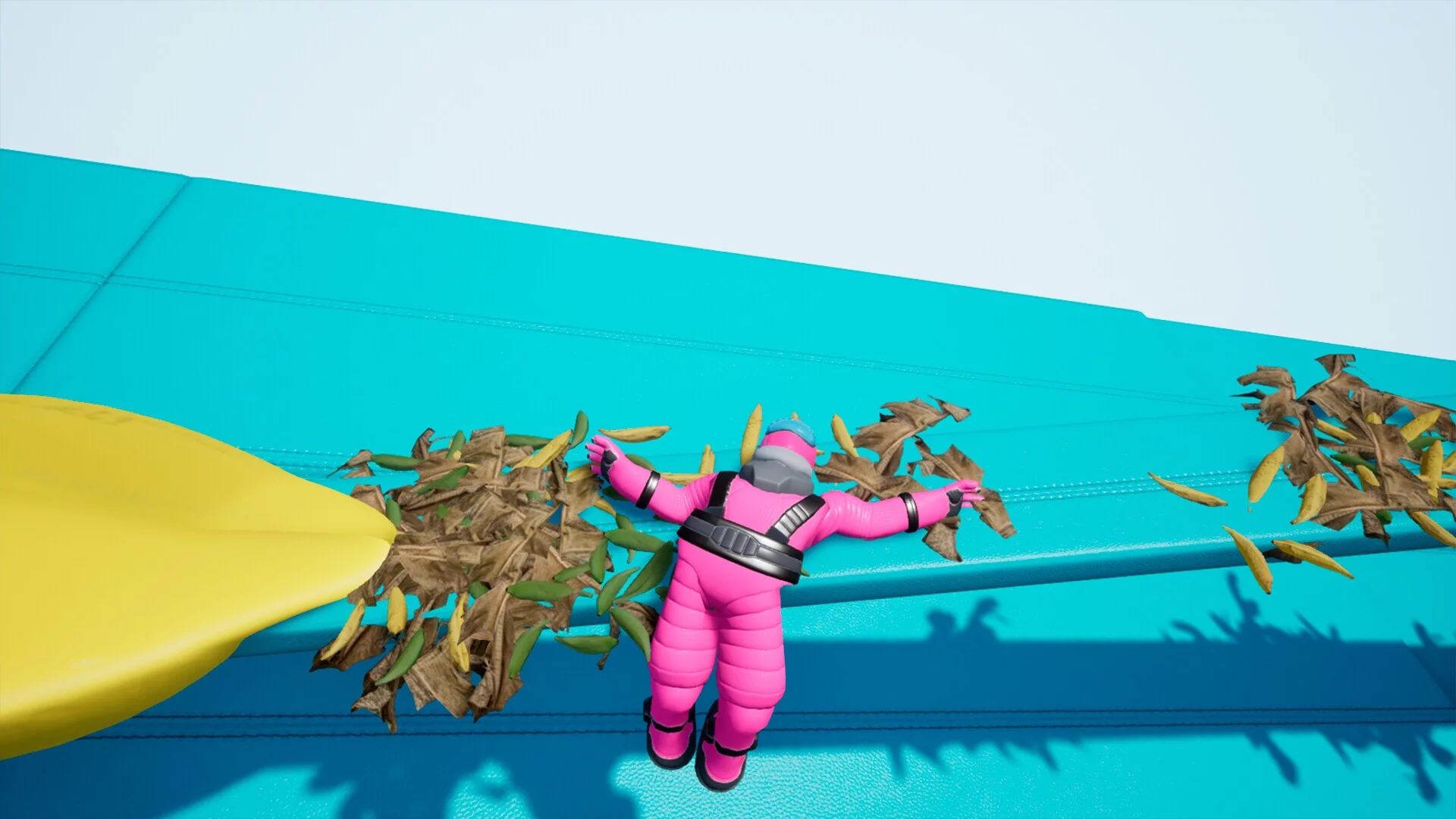 Изображение игры: Banana Ragdoll