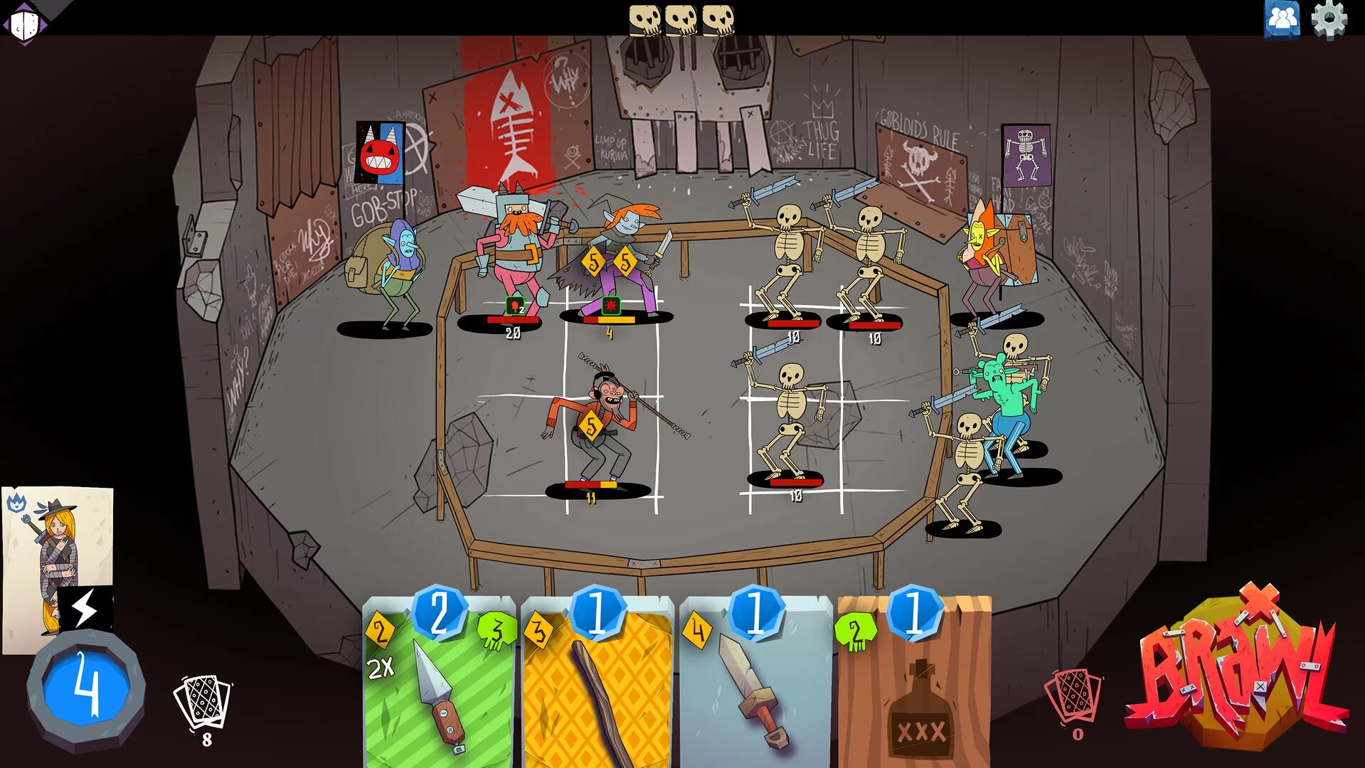 Изображение игры: Bramble Royale: A Meteorfall Story