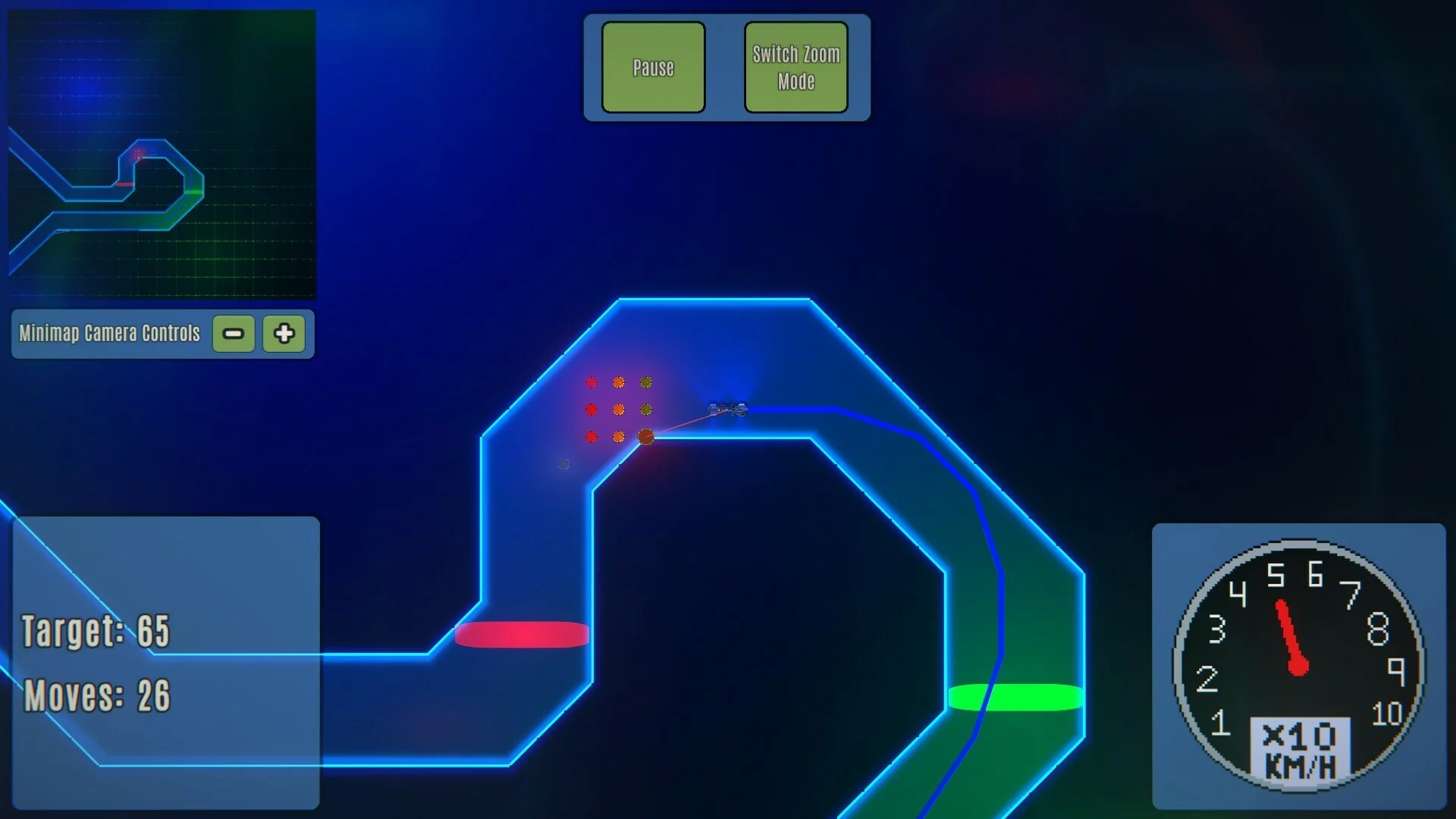 Изображение игры: Delta Vector - Turn Based Racing