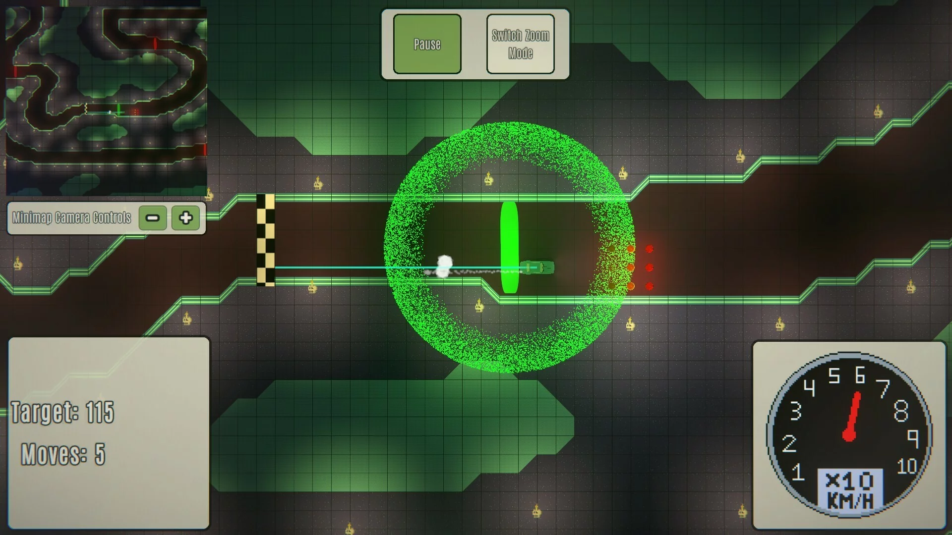 Изображение игры: Delta Vector - Turn Based Racing