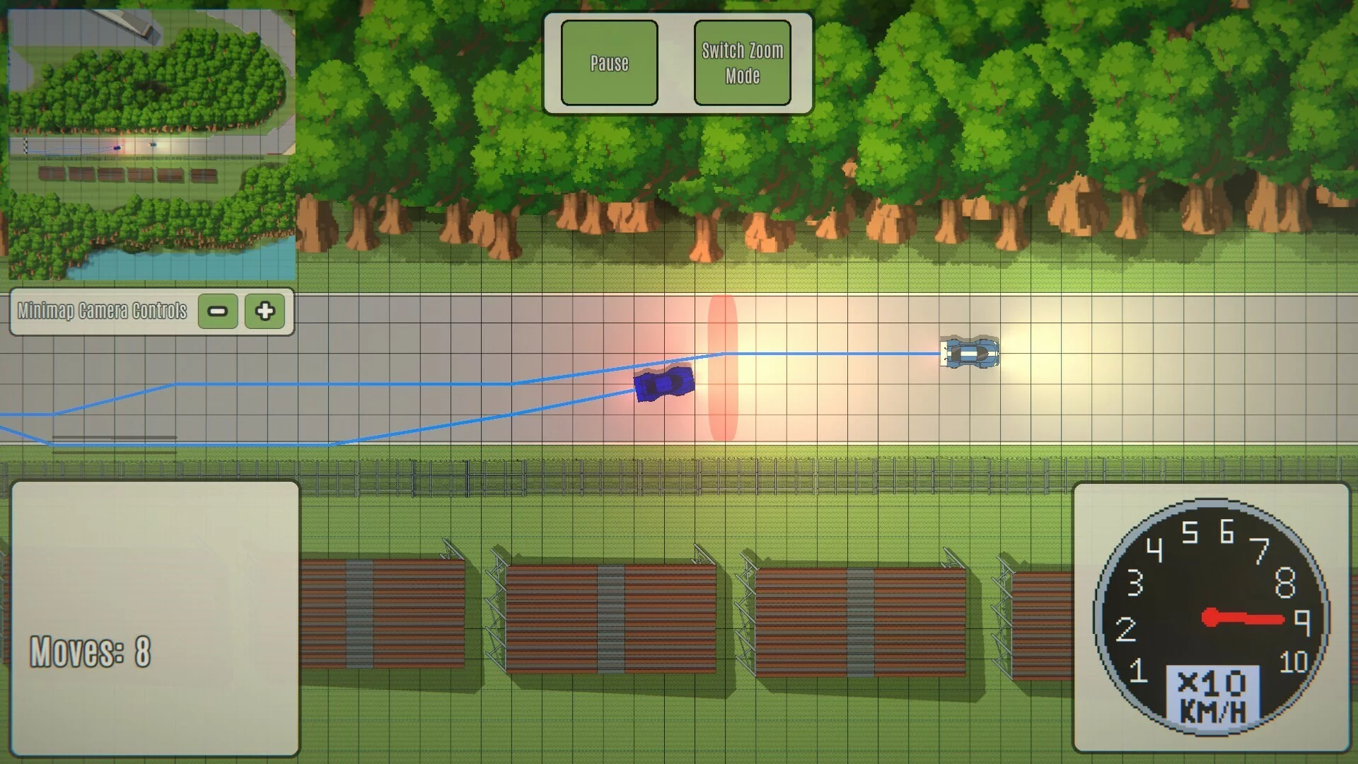 Изображение игры: Delta Vector - Turn Based Racing
