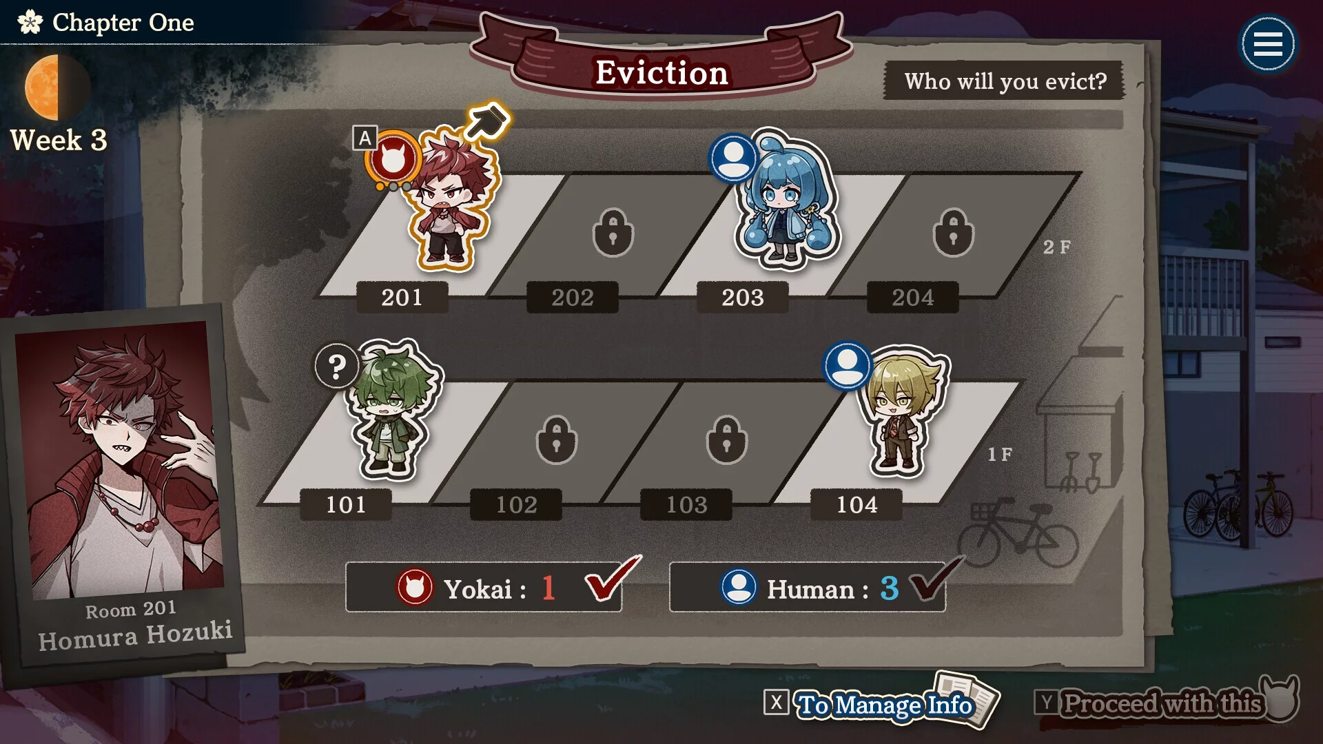 Изображение игры: Yokai Landlord: Monster Mystery!
