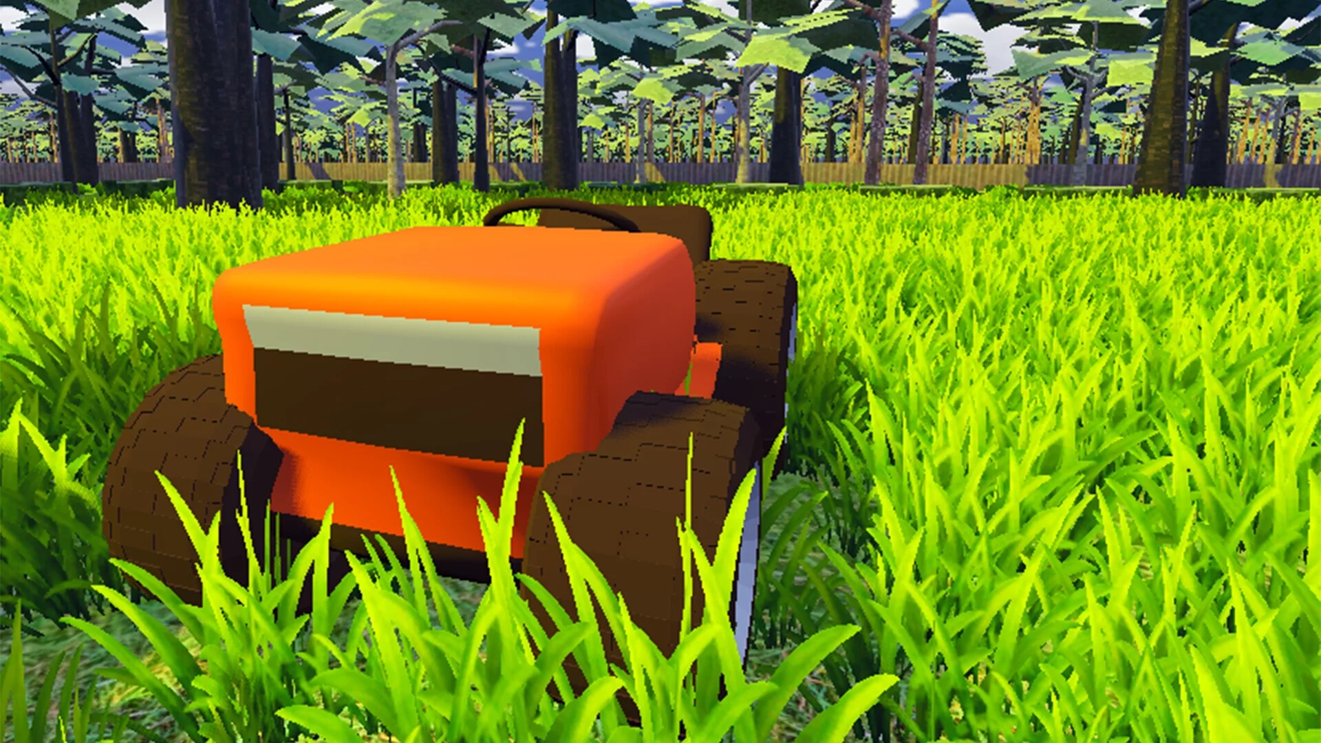 Изображение игры: A Game About Mowing Your Lawn