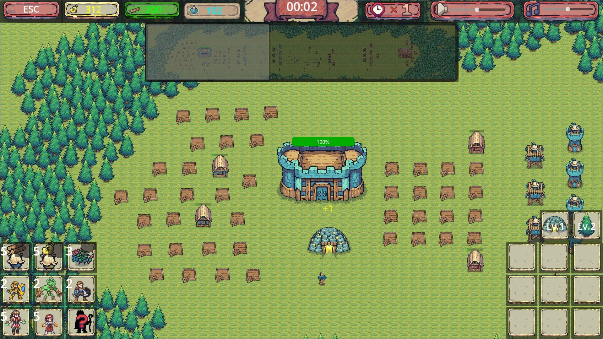 Изображение игры: Castle War
