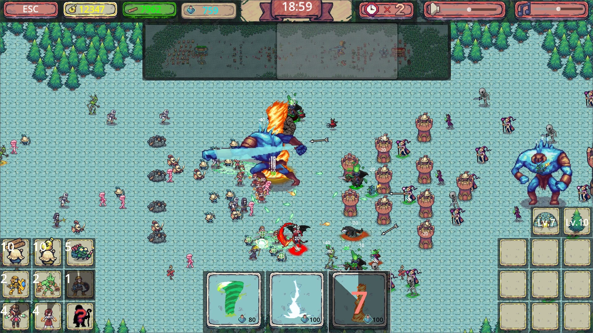Изображение игры: Castle War