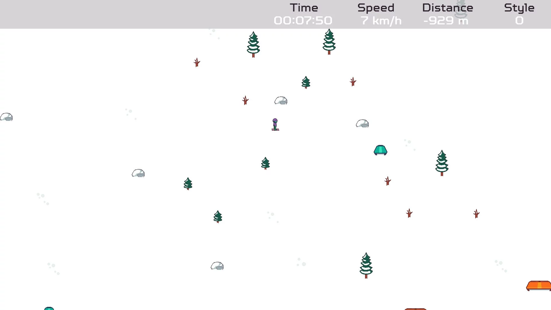 Изображение игры: Yeti Ski