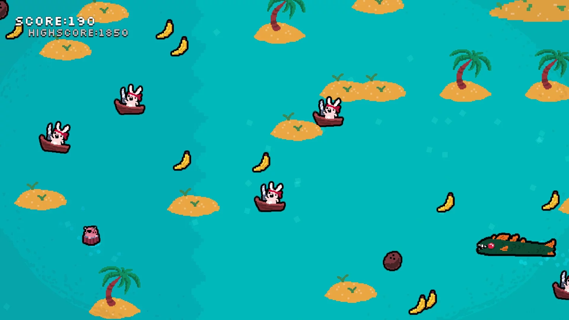 Изображение игры: Poor Piggy Pirate