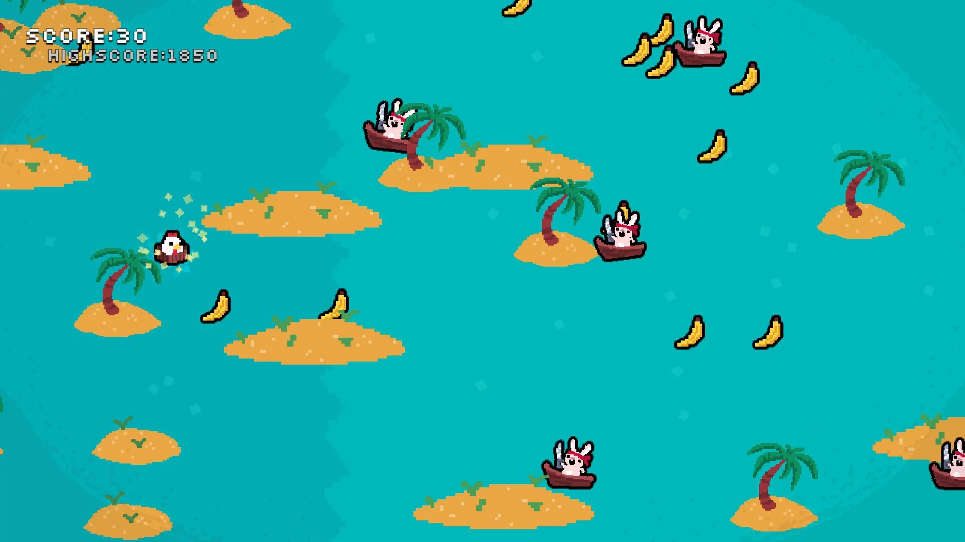 Изображение игры: Poor Piggy Pirate
