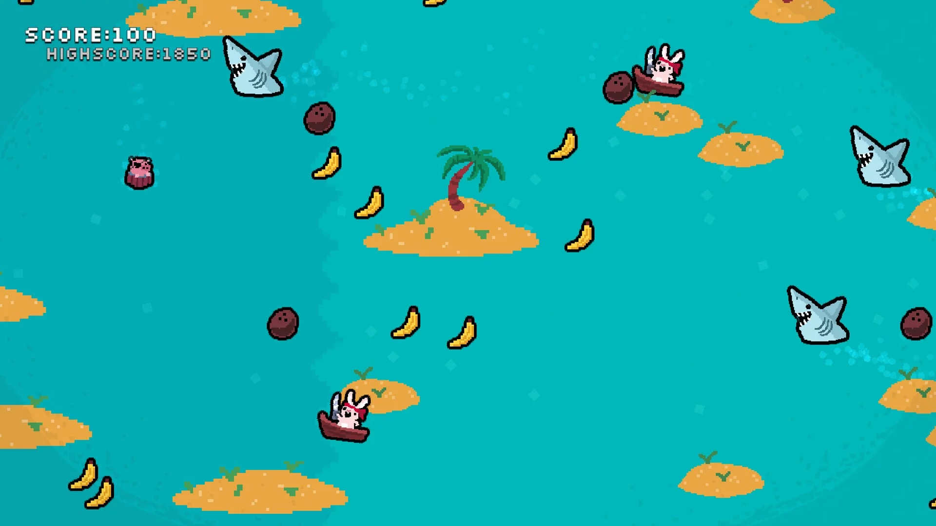 Изображение игры: Poor Piggy Pirate