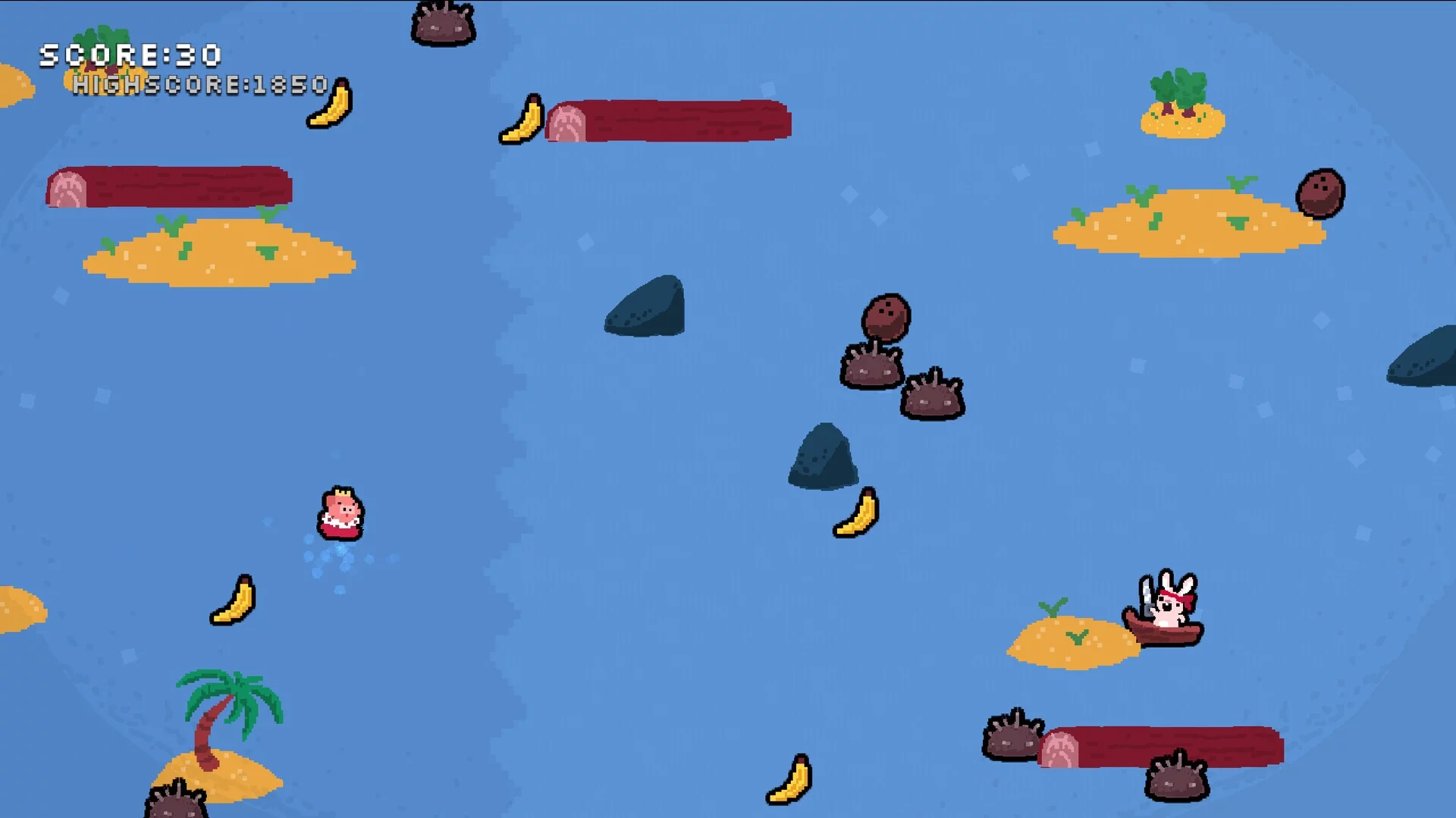 Изображение игры: Poor Piggy Pirate