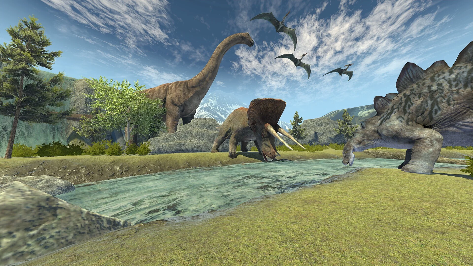 Изображение игры: Pro Dino Hunt VR: Jurassic Hunting World