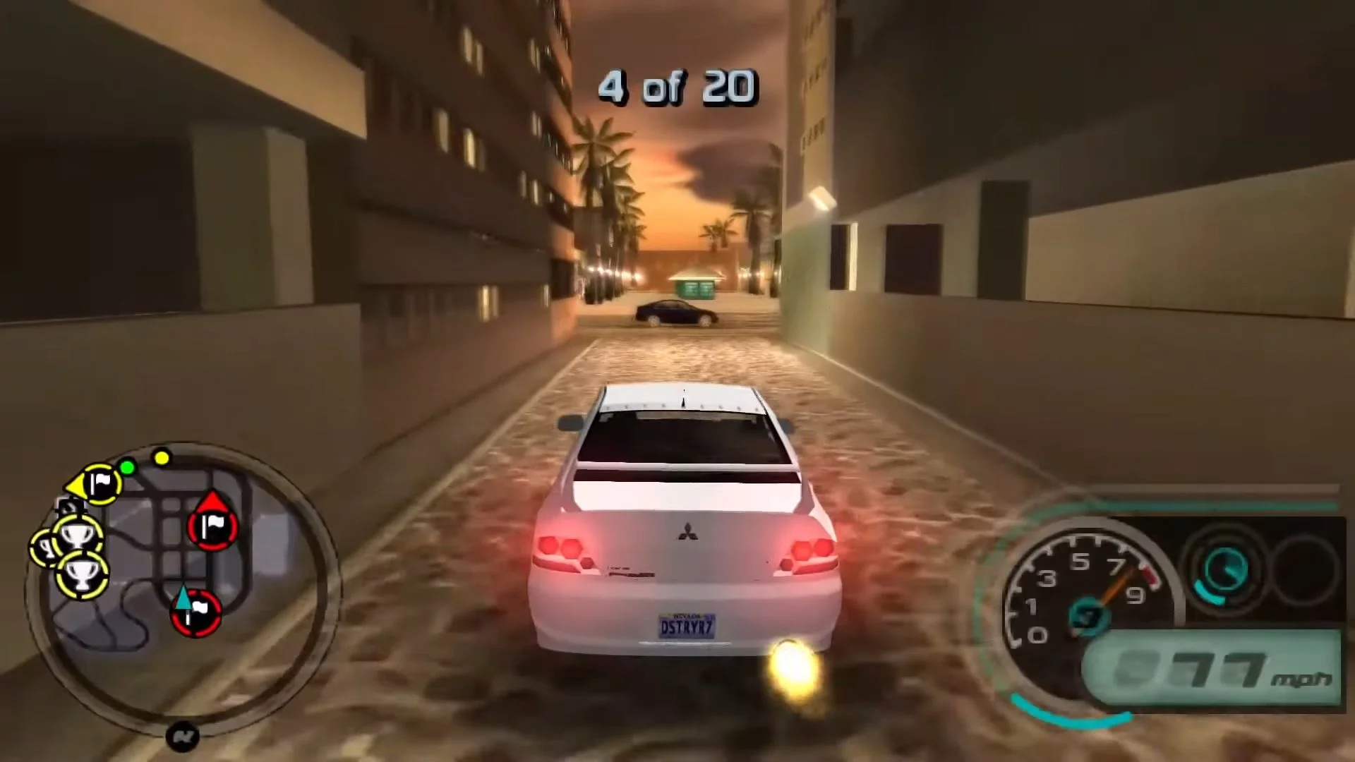 Изображение игры: Midnight Club: L.A. Remix
